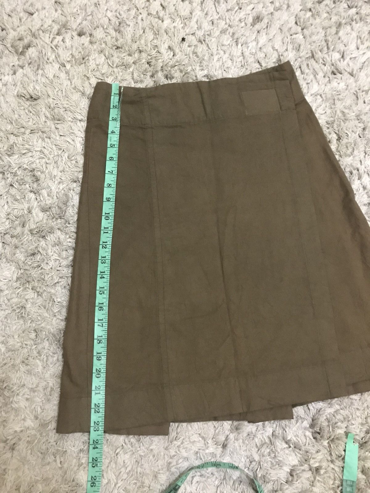 CABANE de ZUCCa × Issey Miyake × Zucca Zucca By Issey Miyake Midi Skirt Brown Size 30" / US 8 / IT 44 - 13 Thumbnail