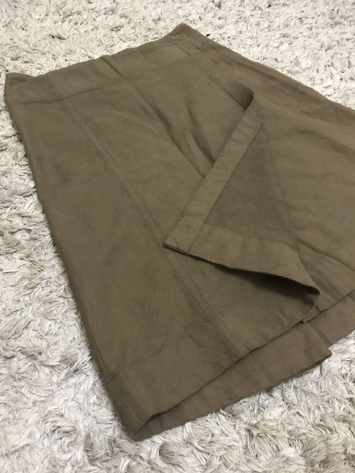 CABANE de ZUCCa × Issey Miyake × Zucca Zucca By Issey Miyake Midi Skirt Brown Size 30" / US 8 / IT 44 - 2 Thumbnail
