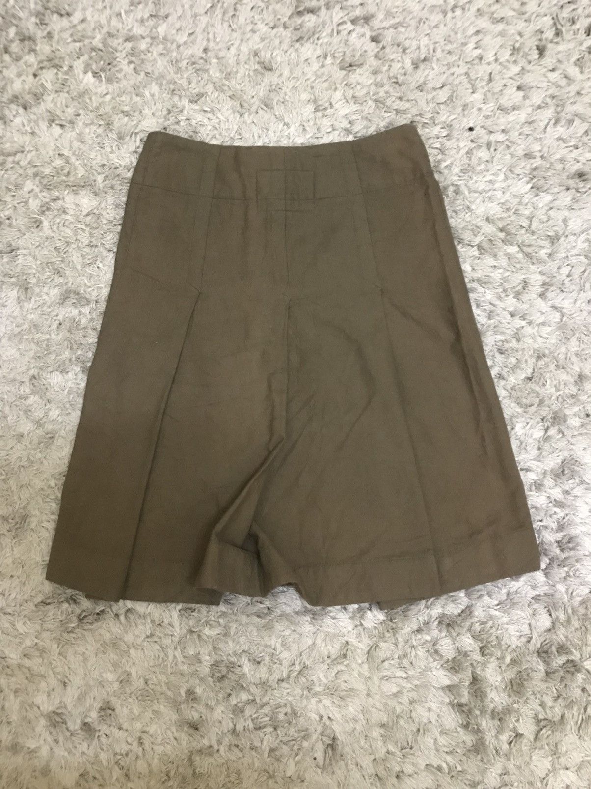 CABANE de ZUCCa × Issey Miyake × Zucca Zucca By Issey Miyake Midi Skirt Brown Size 30" / US 8 / IT 44 - 10 Thumbnail