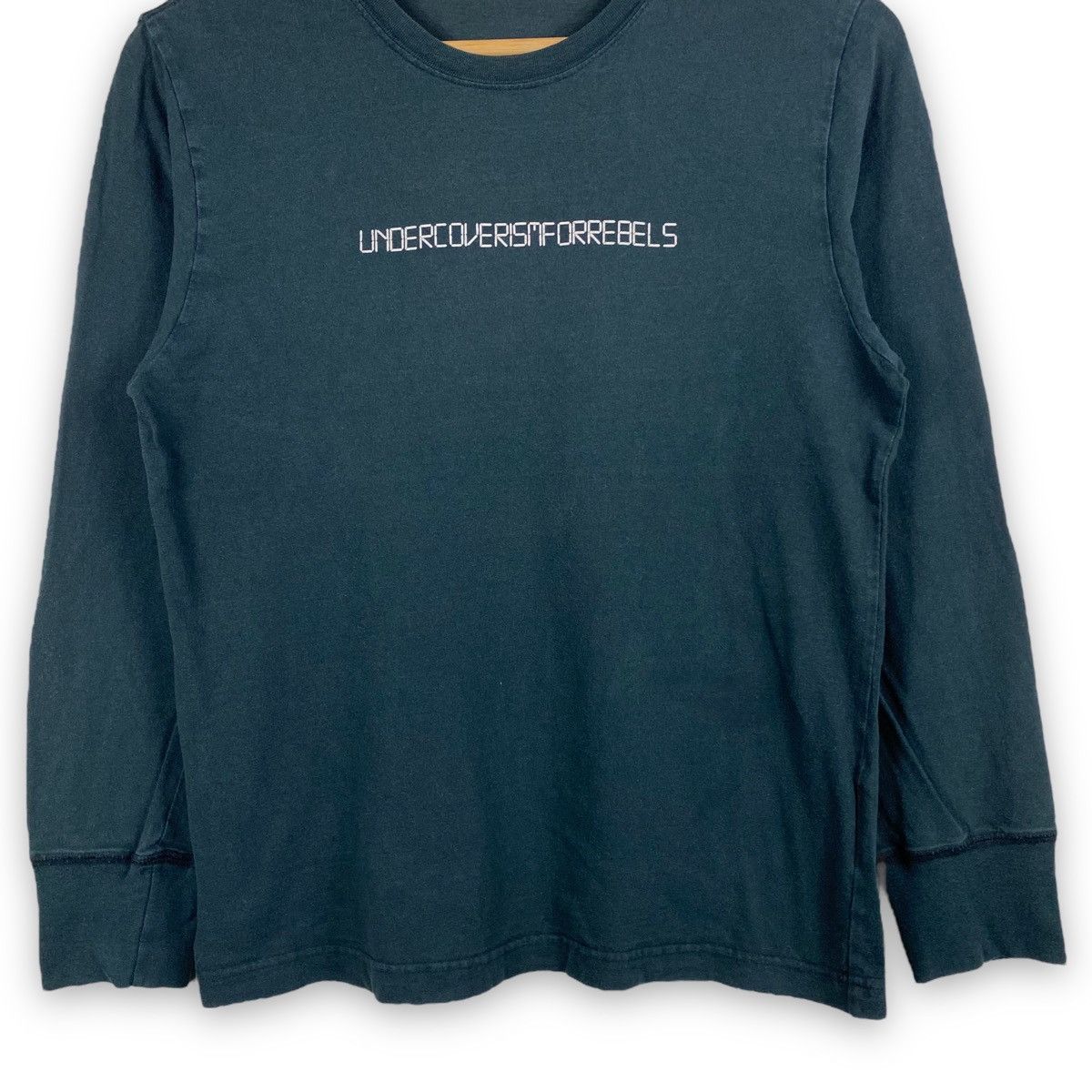 Jun Takahashi × Undercover × Vintage UNDERCOVERISM FOR REBELS SPELLOUT LS T SHIRT UNDERCOVER Size US S / EU 44-46 / 1 - 3 Thumbnail