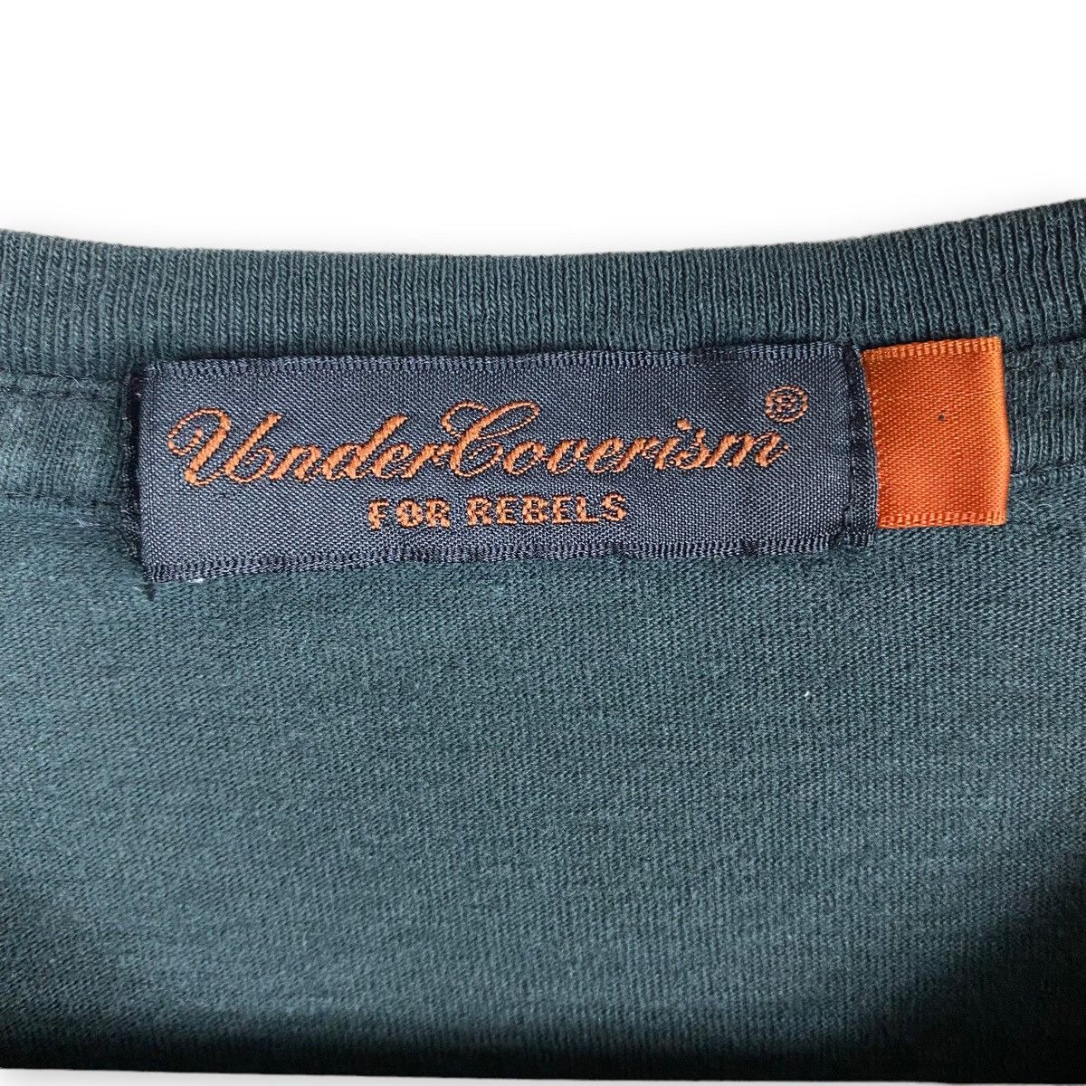 Jun Takahashi × Undercover × Vintage UNDERCOVERISM FOR REBELS SPELLOUT LS T SHIRT UNDERCOVER Size US S / EU 44-46 / 1 - 7 Thumbnail
