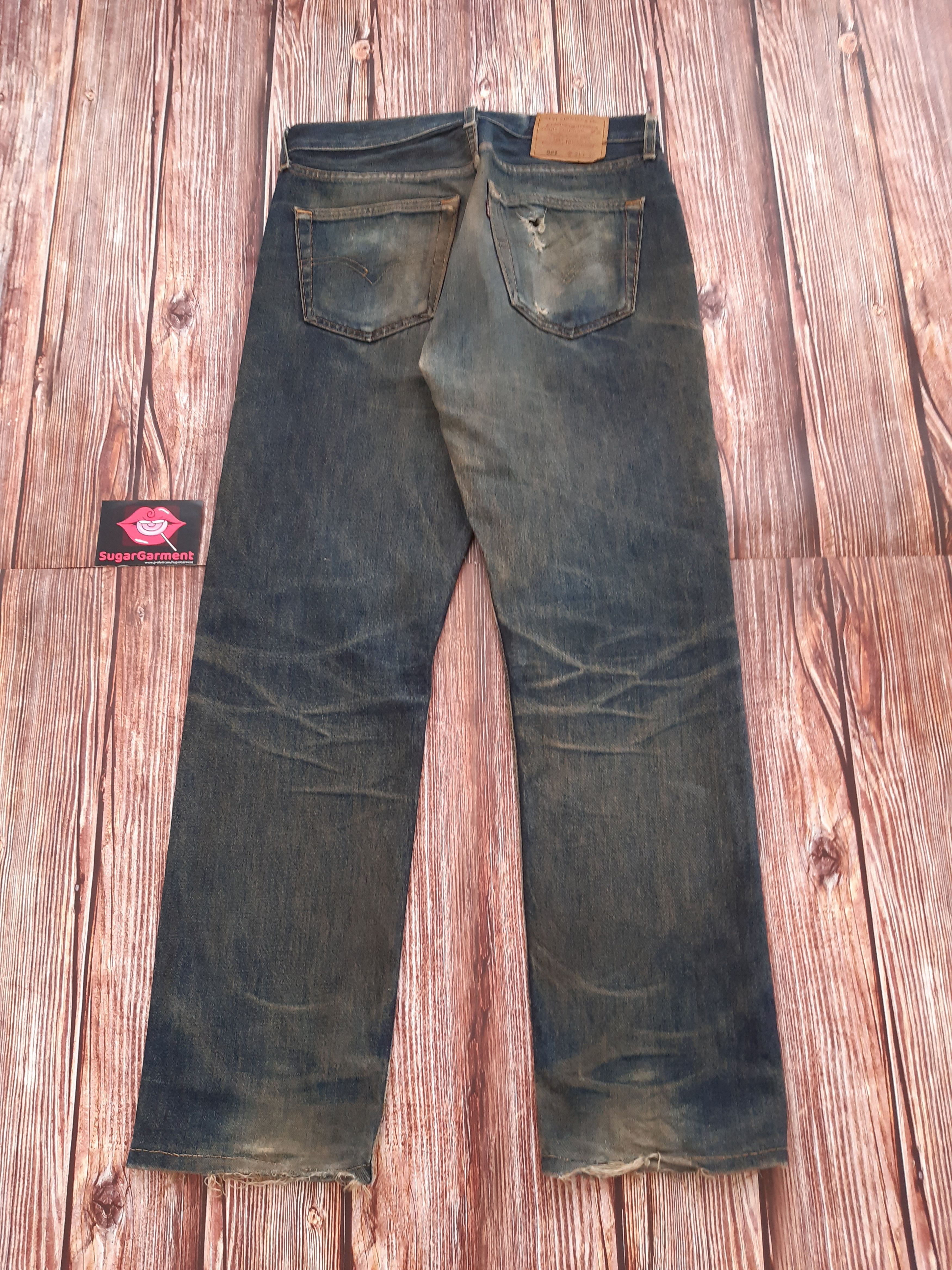 Levi's LEVIS 501 Jeans RUSTY Distressed Size US 32 / EU 48 - 9 Thumbnail