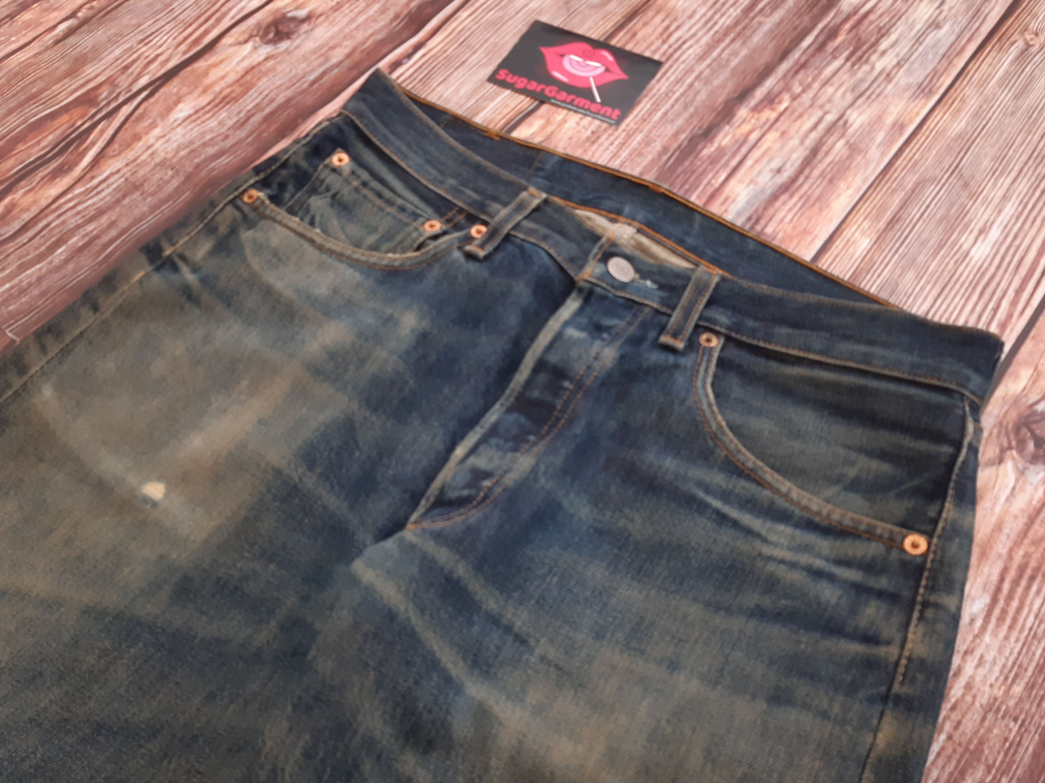Levi's LEVIS 501 Jeans RUSTY Distressed Size US 32 / EU 48 - 3 Thumbnail