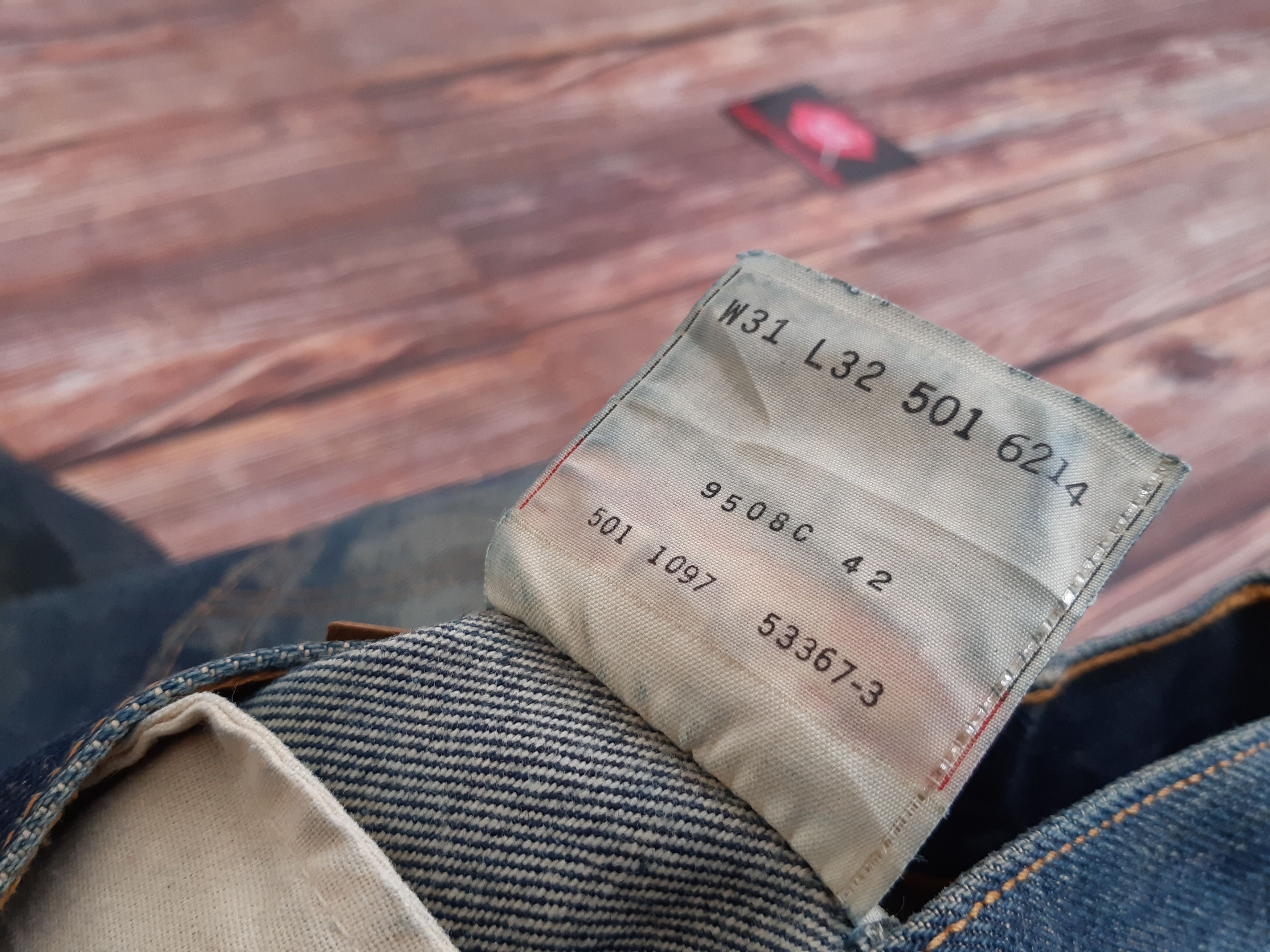 Levi's LEVIS 501 Jeans RUSTY Distressed Size US 32 / EU 48 - 7 Thumbnail