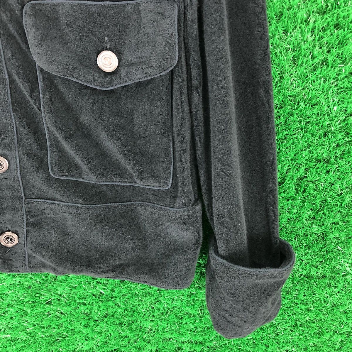 Japanese Brand Japanese Designer Shawl Collar Cardigan by Oquruma CO, LTD Size US S / EU 44-46 / 1 - 3 Thumbnail