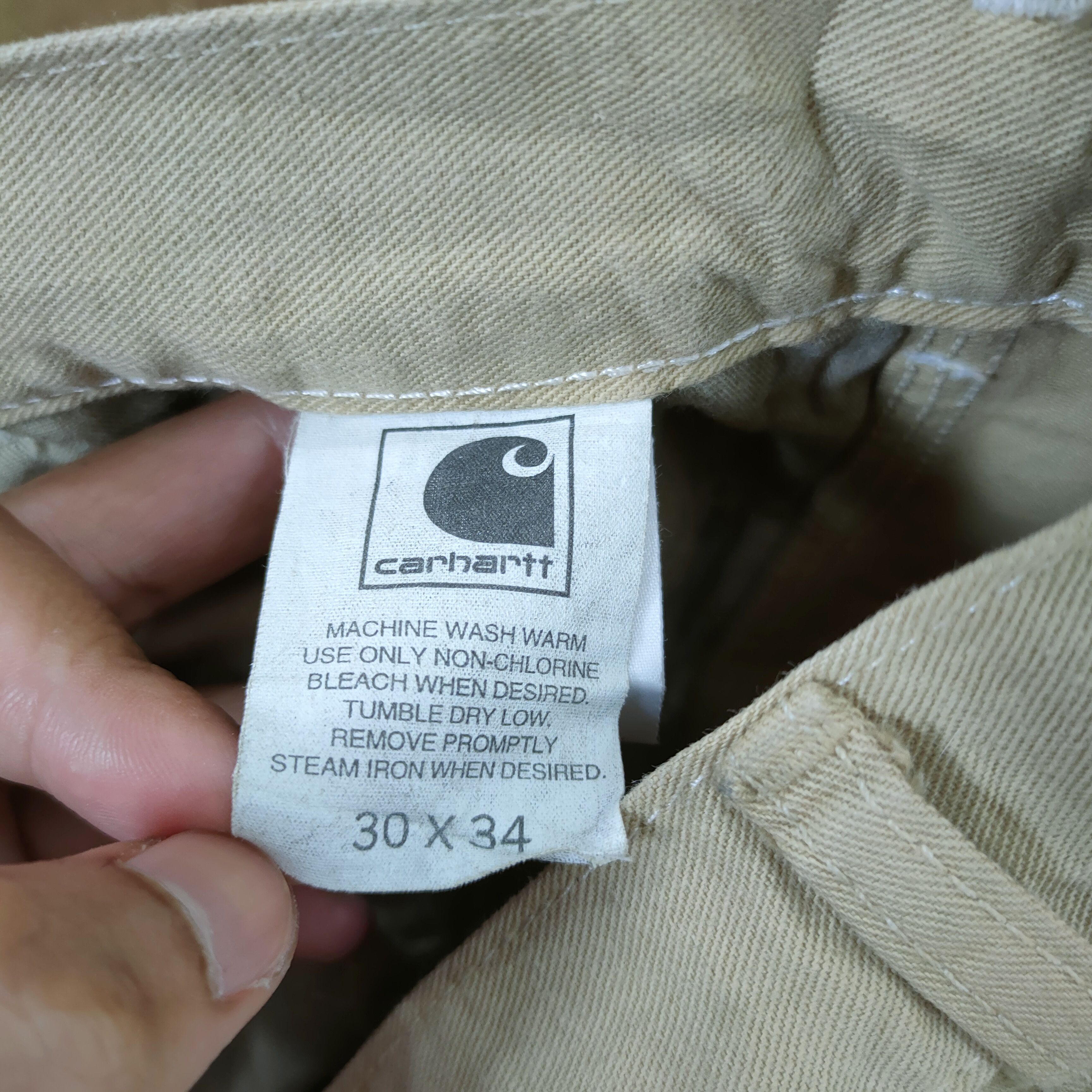 Carhartt VINTAGE CARHARTT FADED CARGO PANTS Size US 30 / EU 46 - 13 Thumbnail