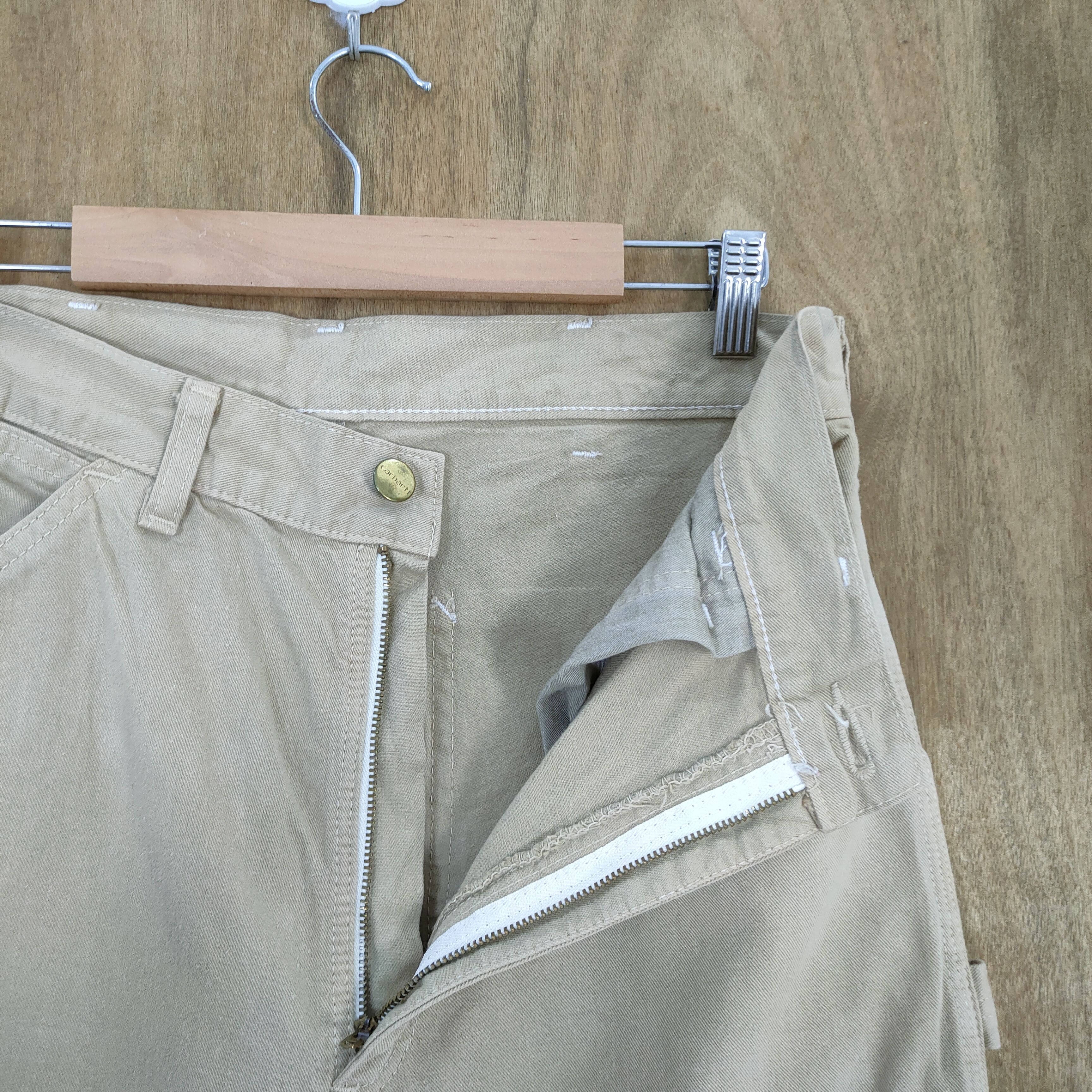 Carhartt VINTAGE CARHARTT FADED CARGO PANTS Size US 30 / EU 46 - 10 Thumbnail