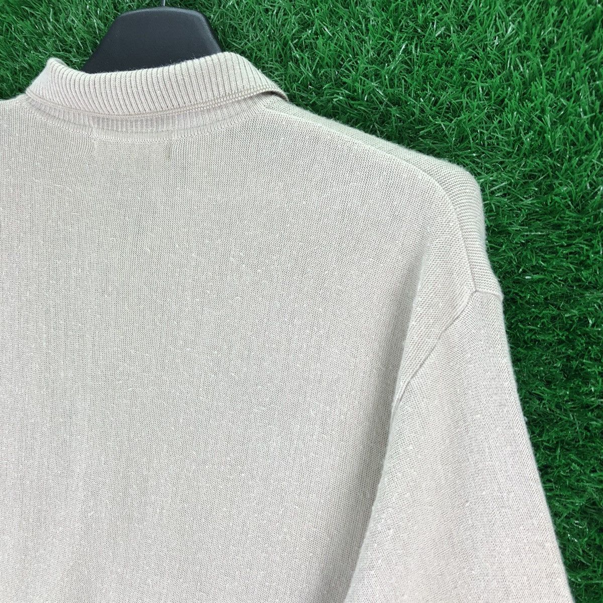 Japanese Brand Vintage 90's Knit Polo Shirt Single Pocket by Tricot Dor Size US S / EU 44-46 / 1 - 5 Thumbnail