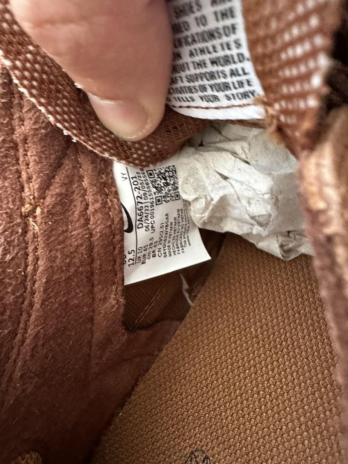 Nike × Tom Sachs Nike X Tom Sachs general purpose shoe Size US 11 / EU 44 - 7 Thumbnail