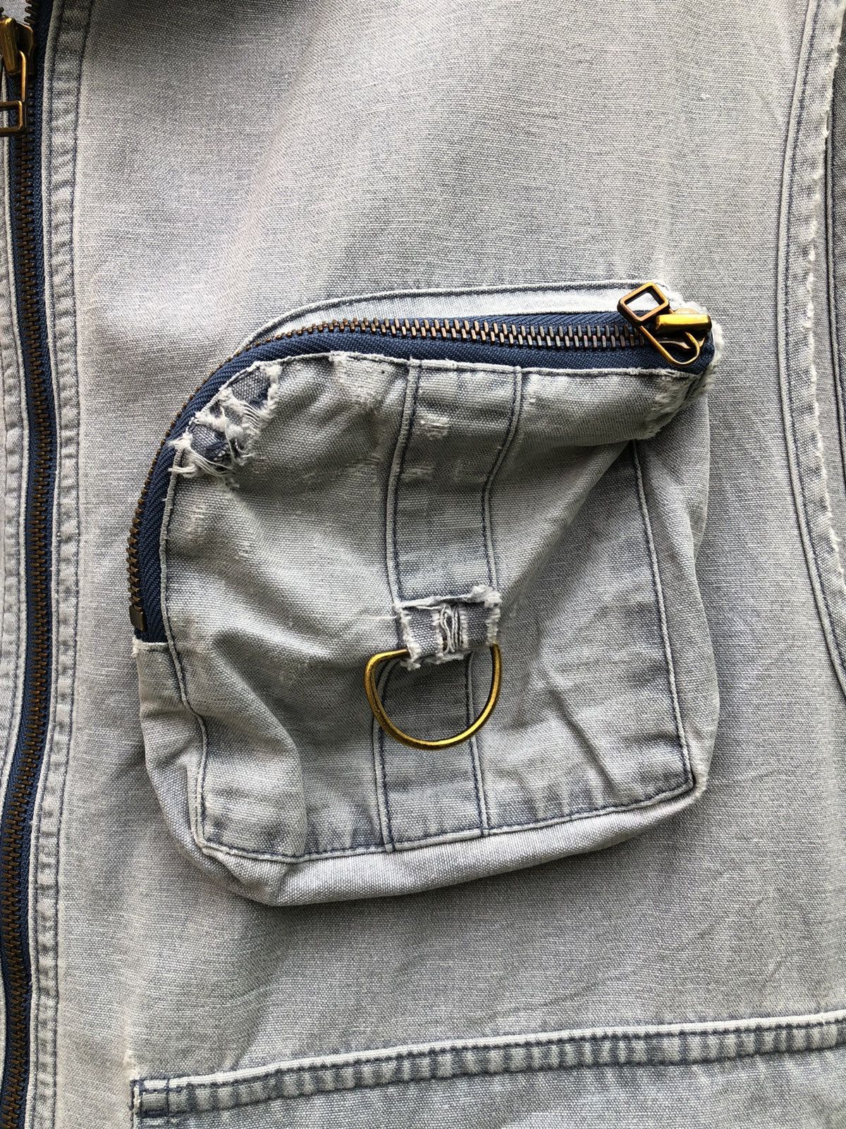 The North Face Vintage Y2K The North Face Vest Multi Pocket Size US XL / EU 56 / 4 - 7 Thumbnail
