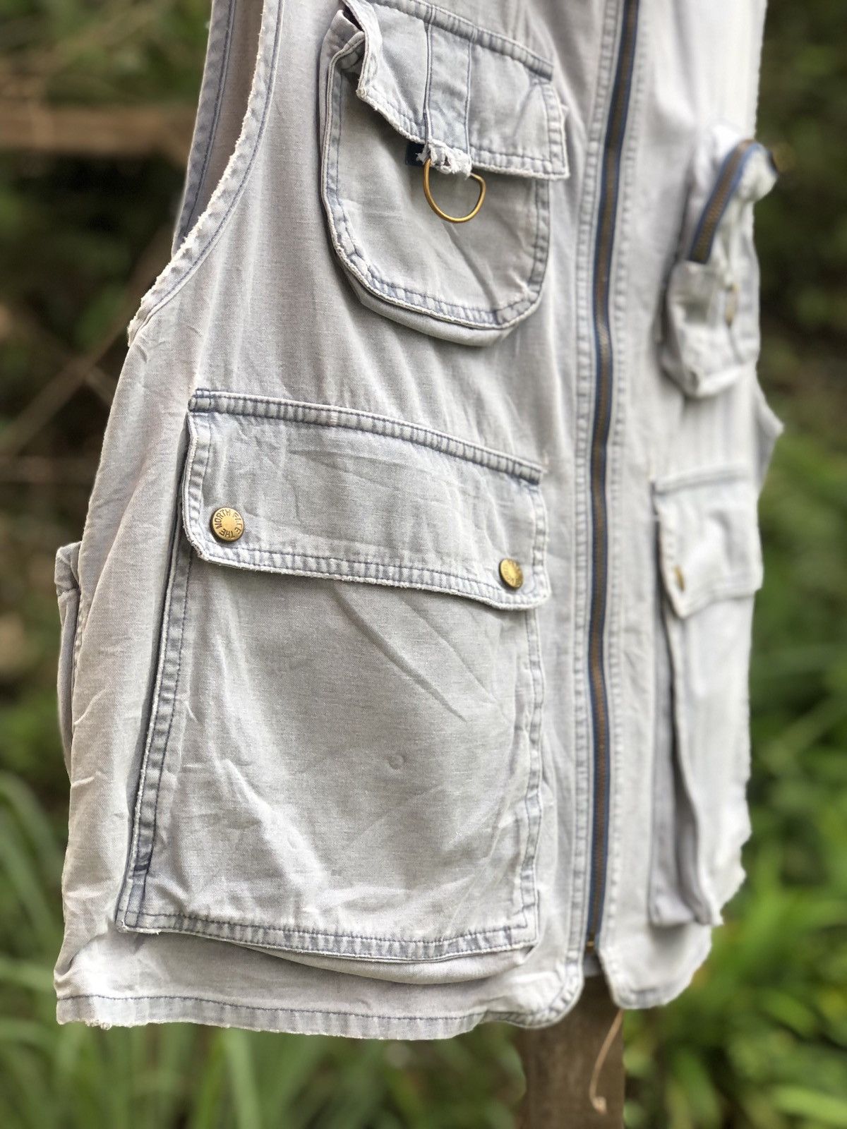 The North Face Vintage Y2K The North Face Vest Multi Pocket Size US XL / EU 56 / 4 - 3 Thumbnail