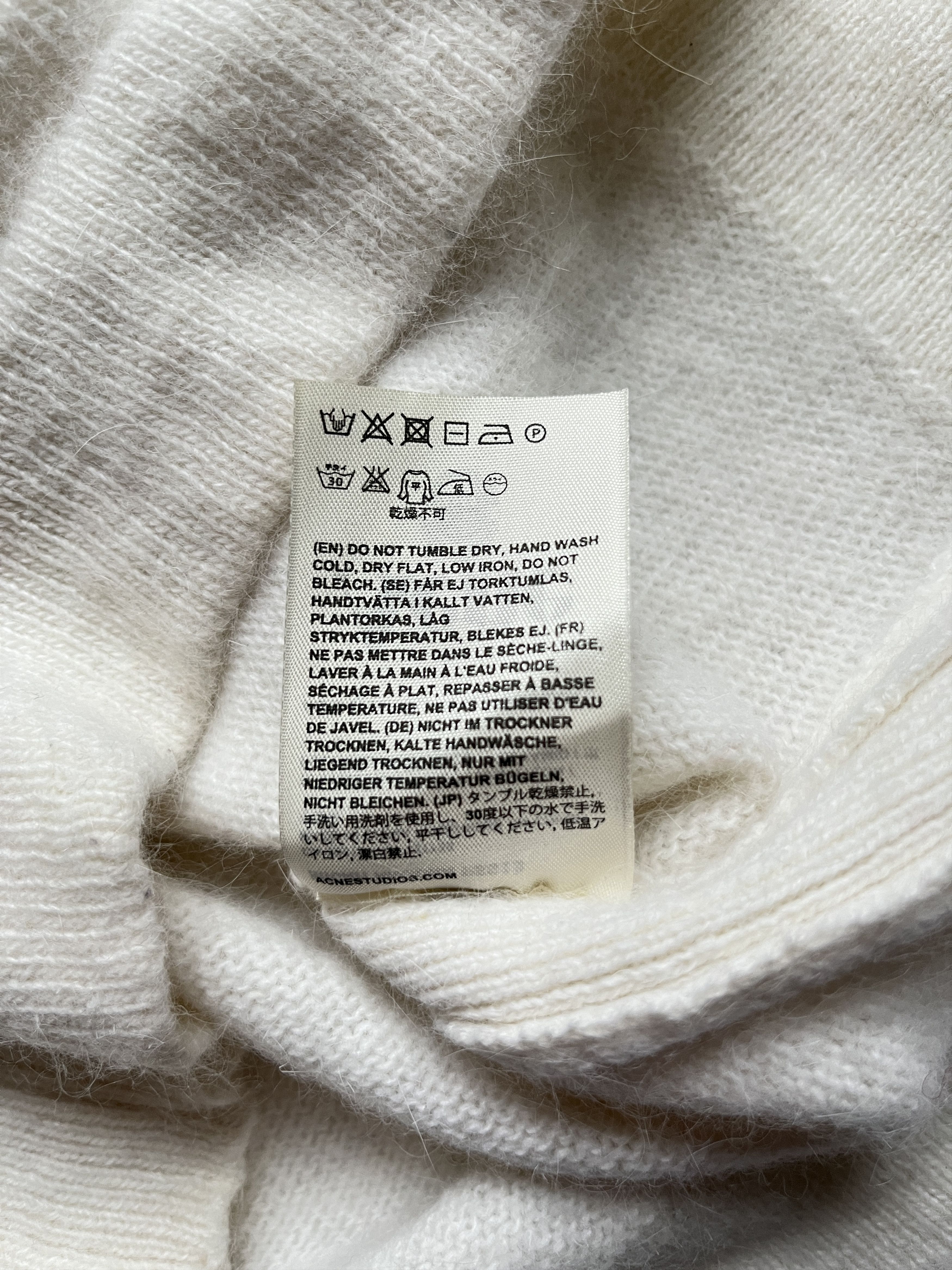 Acne Studios ⚡️QUICK SALE⚡️2013 Acne Studios Angora Crewneck Sweater Size XS / US 0-2 / IT 36-38 - 6 Thumbnail