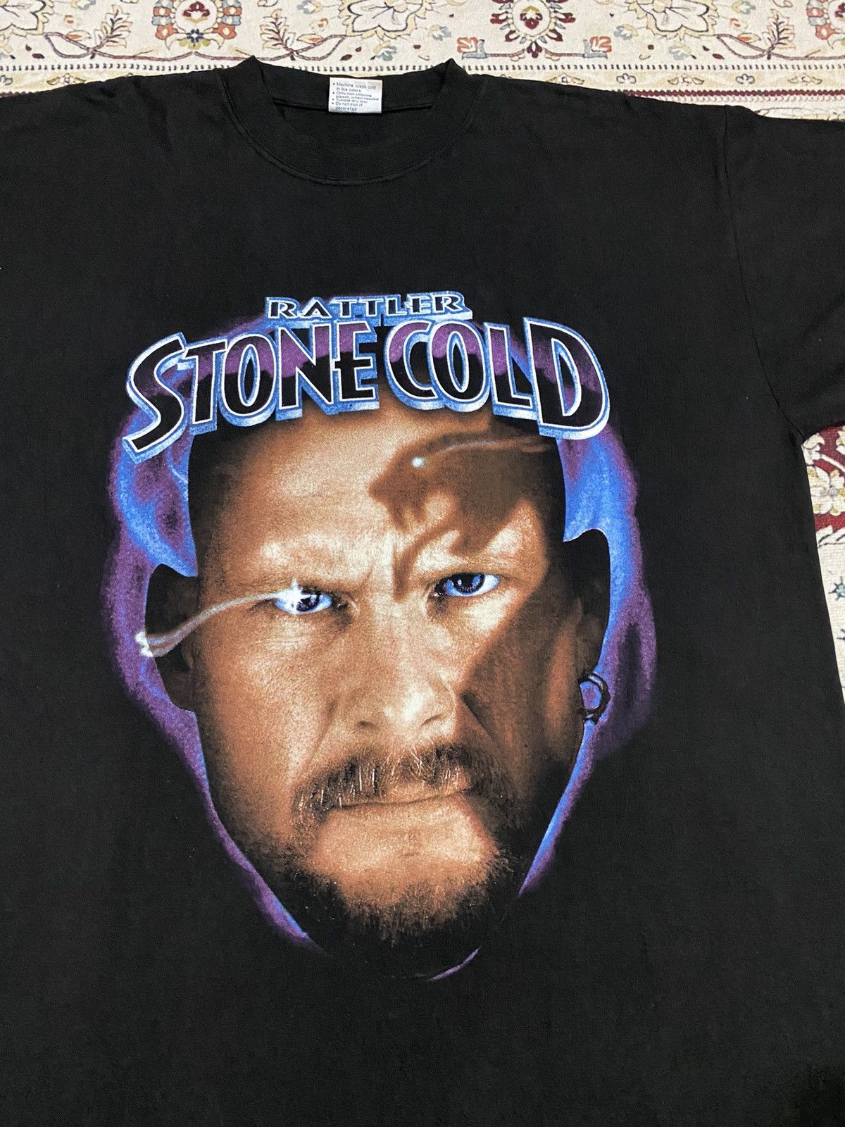 Vintage × WWE × WWF Vintage Stone Cold steve austin big print wwf shirt Size US XL / EU 56 / 4 - 5 Thumbnail
