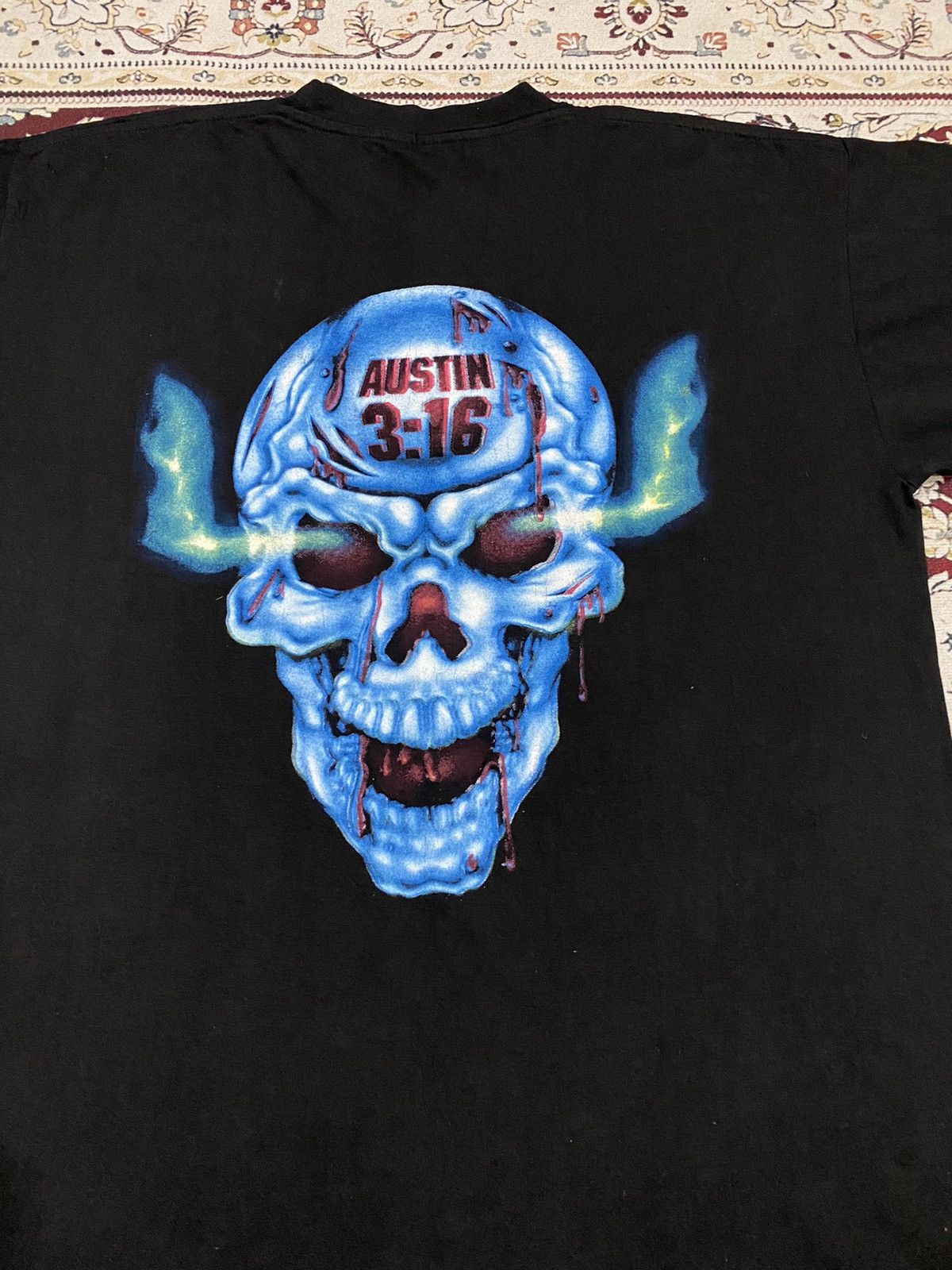 Vintage × WWE × WWF Vintage Stone Cold steve austin big print wwf shirt Size US XL / EU 56 / 4 - 9 Thumbnail