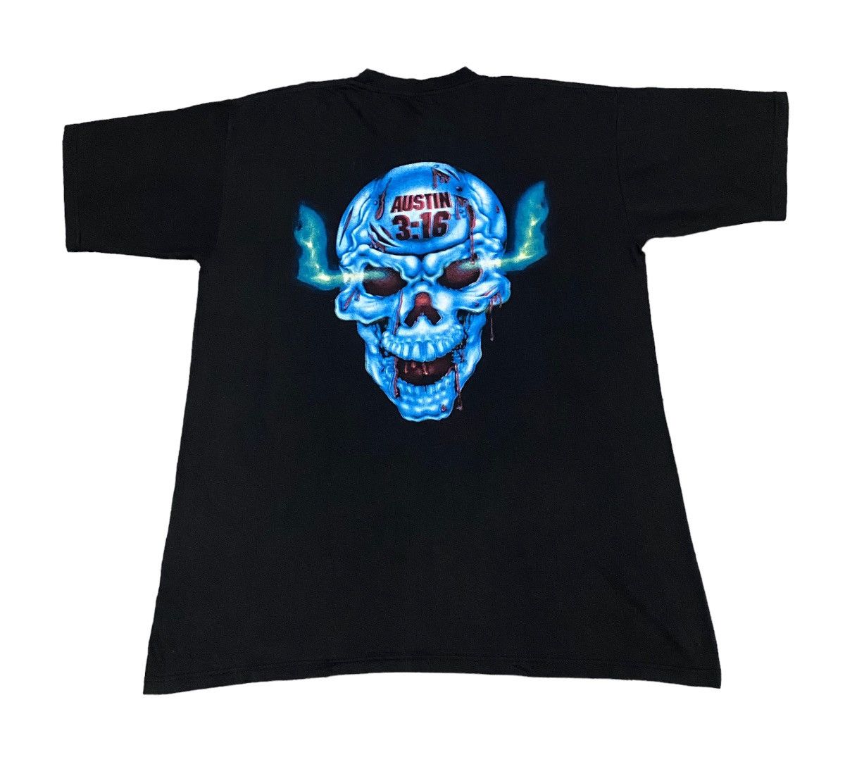 Vintage × WWE × WWF Vintage Stone Cold steve austin big print wwf shirt Size US XL / EU 56 / 4 - 1 Thumbnail