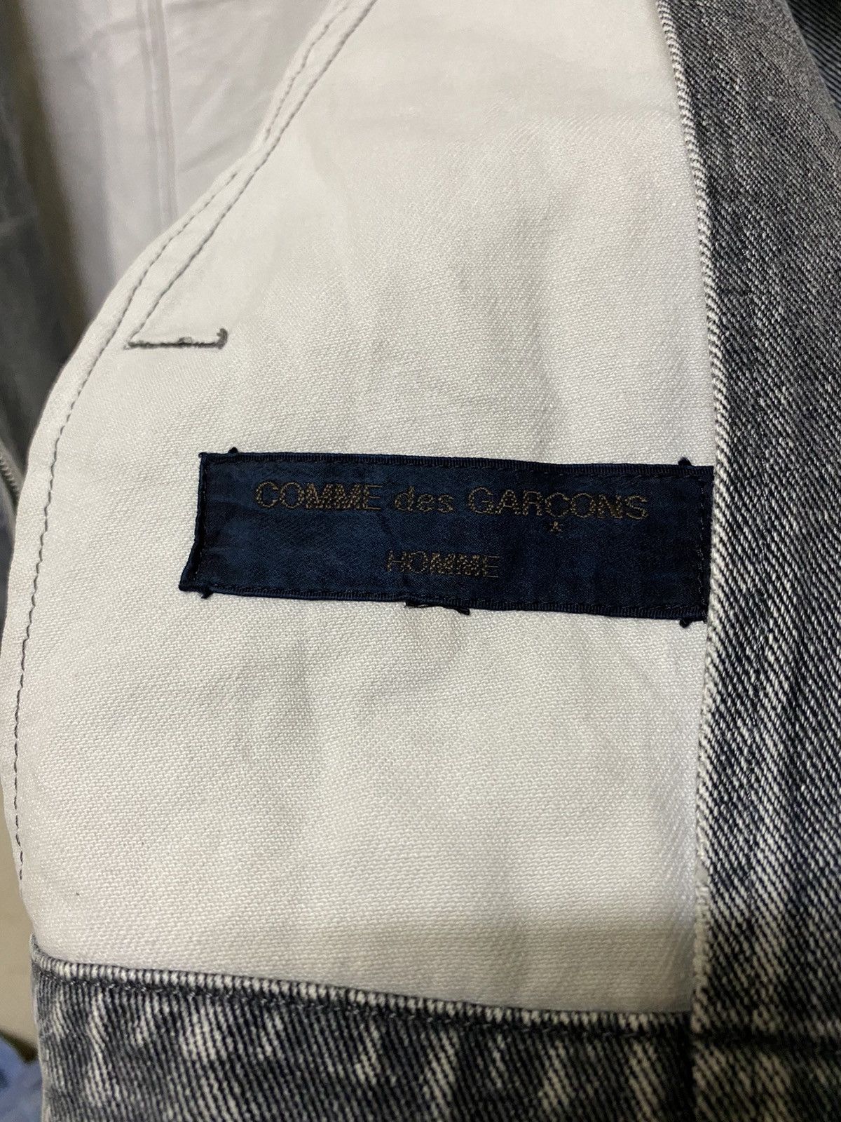 Comme des Garcons 🔥🔥Archive Denim stone wash jacket Size US L / EU 52-54 / 3 - 7 Thumbnail