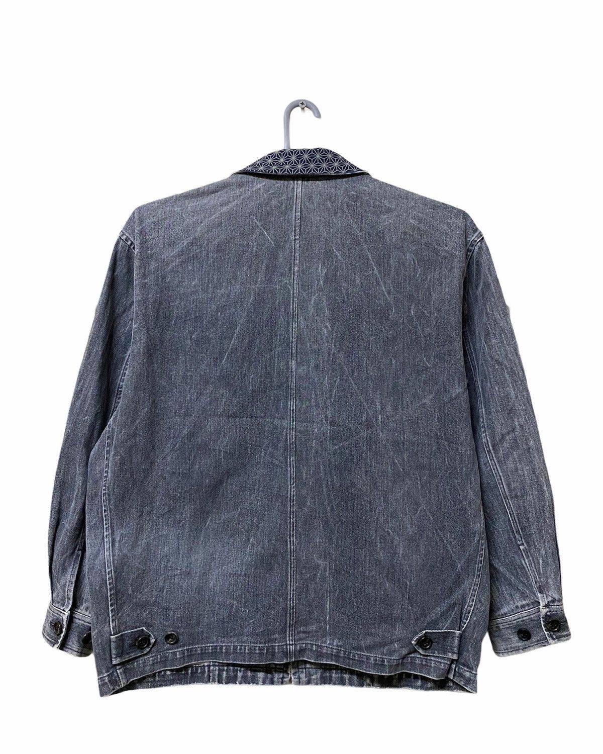 Comme des Garcons 🔥🔥Archive Denim stone wash jacket Size US L / EU 52-54 / 3 - 6 Thumbnail
