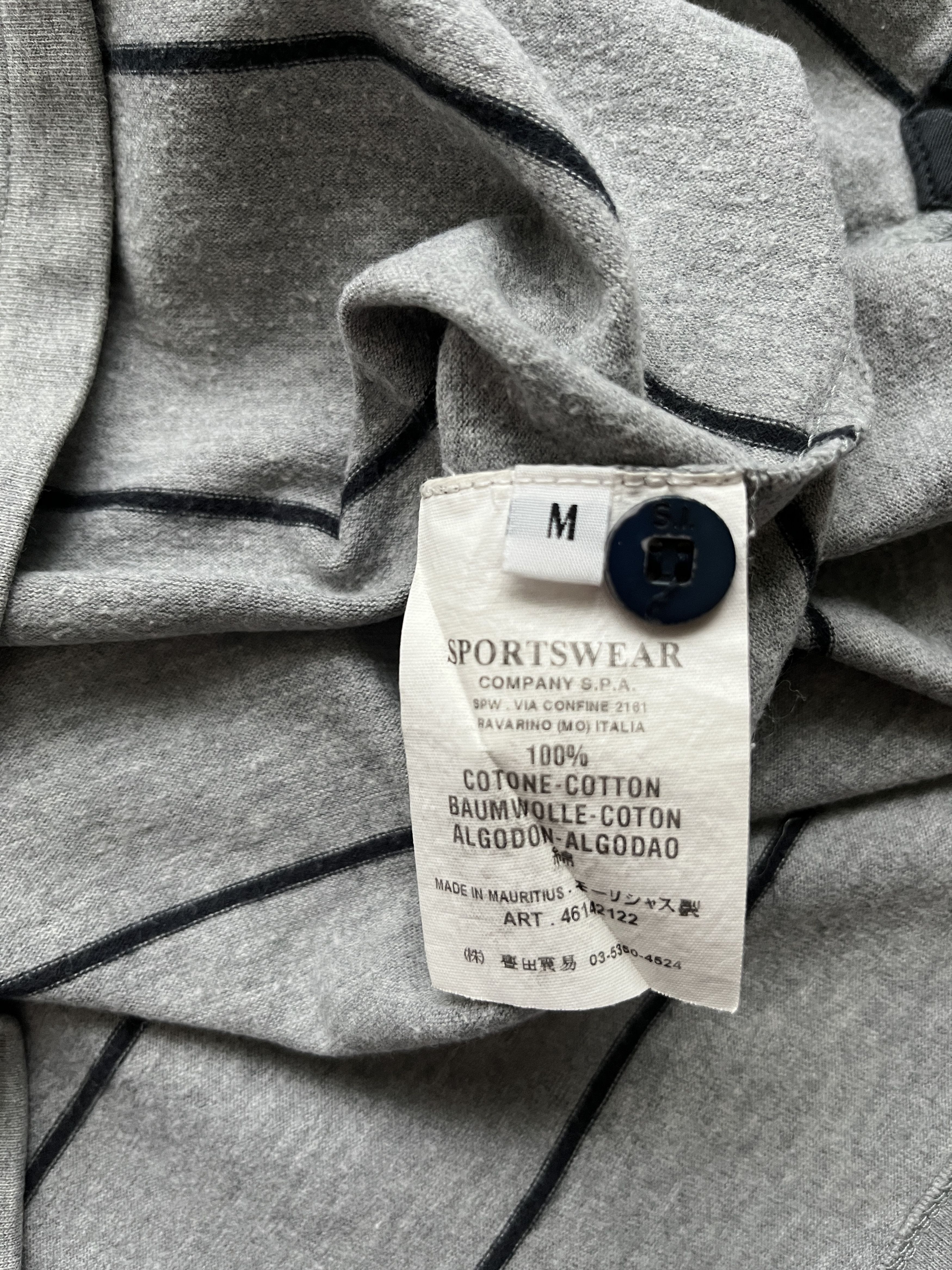 Stone Island ⚡️QUICK SALE⚡️Stone Island Gray Polo Shirt Size US M / EU 48-50 / 2 - 4 Thumbnail