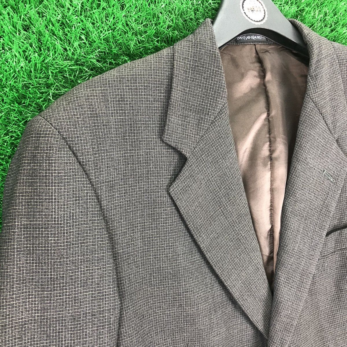Yves Saint Laurent Vintage 90's Yves Saint Laurent Pour Homme Spectra Blazer Size US L / EU 52-54 / 3 - 2 Thumbnail