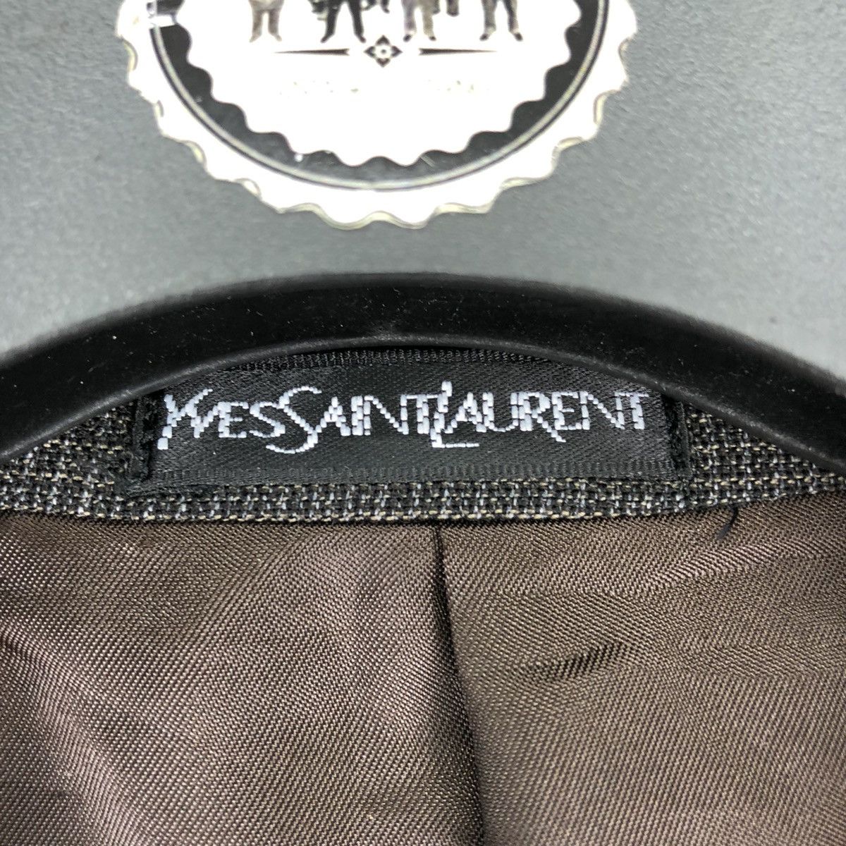Yves Saint Laurent Vintage 90's Yves Saint Laurent Pour Homme Spectra Blazer Size US L / EU 52-54 / 3 - 13 Thumbnail