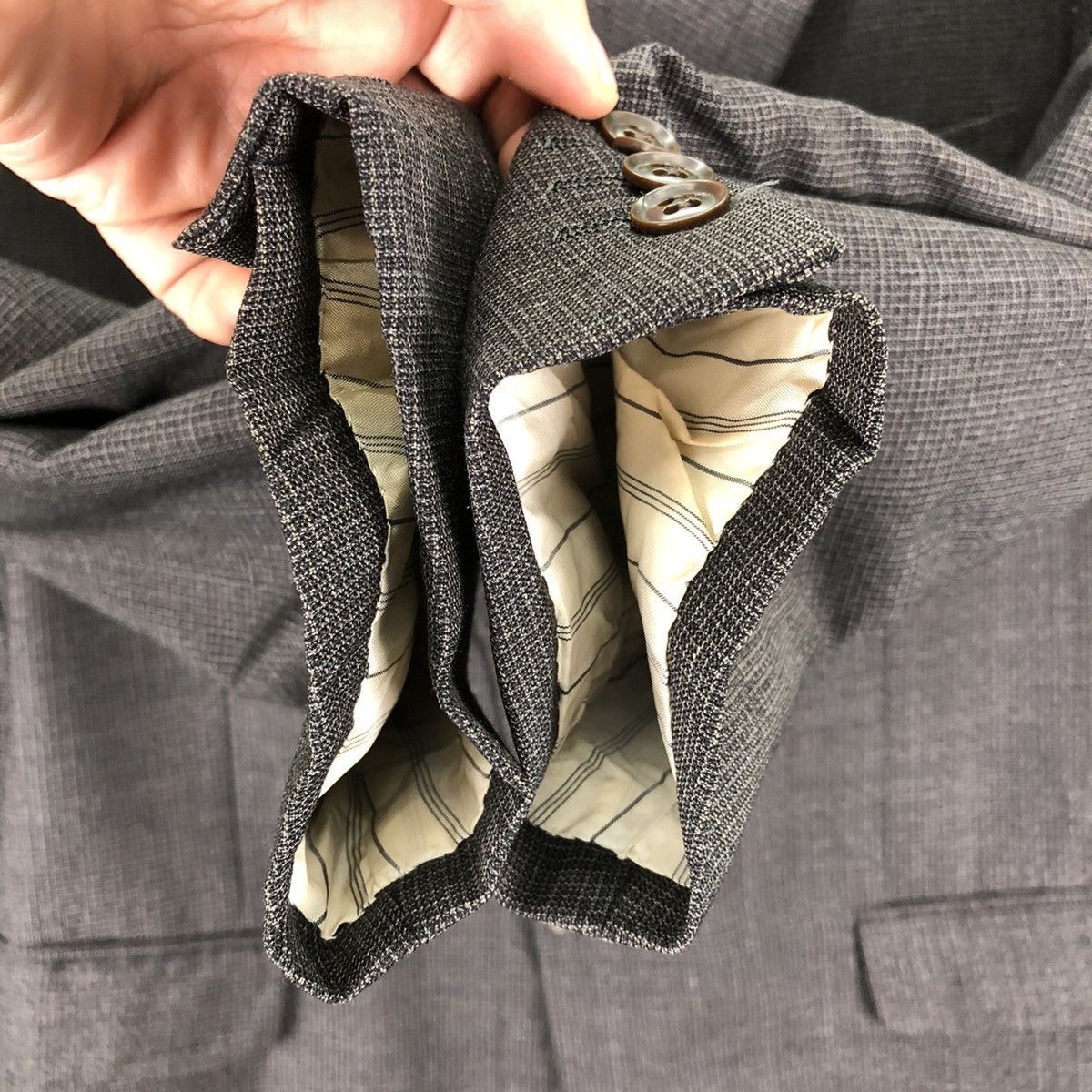 Yves Saint Laurent Vintage 90's Yves Saint Laurent Pour Homme Spectra Blazer Size US L / EU 52-54 / 3 - 11 Thumbnail