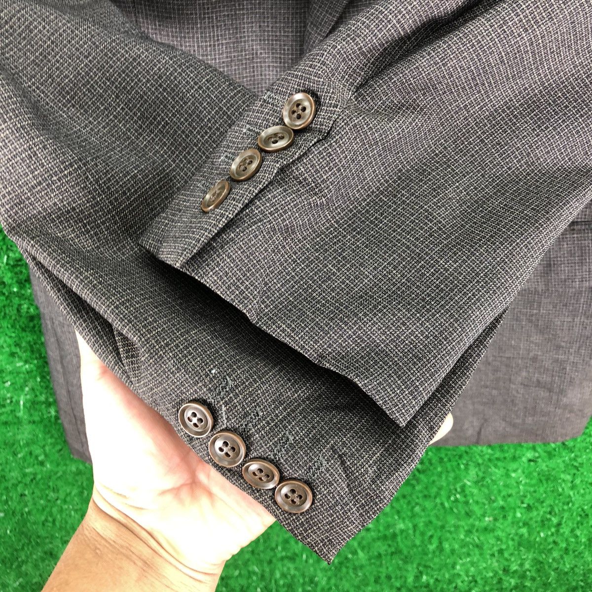 Yves Saint Laurent Vintage 90's Yves Saint Laurent Pour Homme Spectra Blazer Size US L / EU 52-54 / 3 - 12 Thumbnail