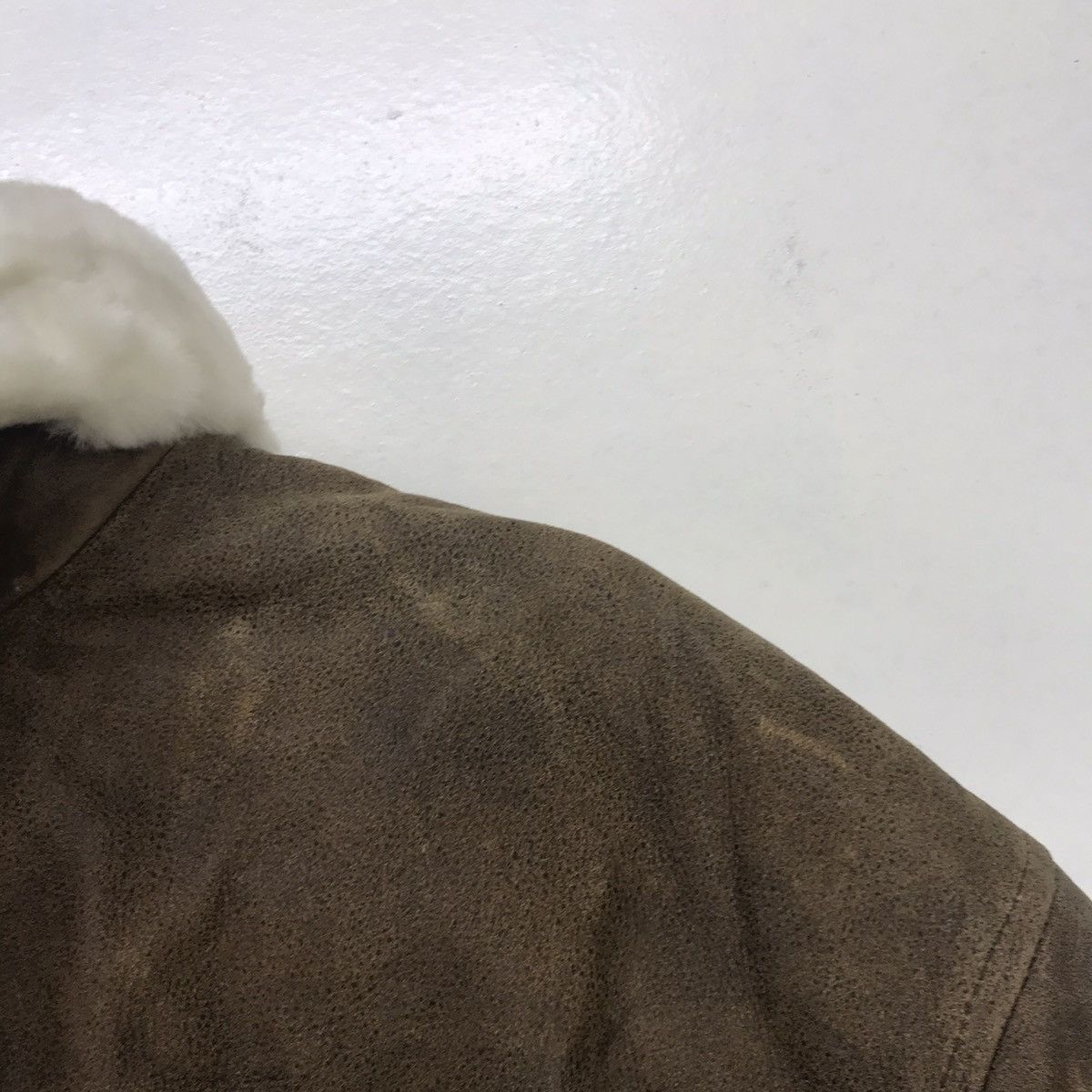 Japanese Brand Suntory Coffee Cowhide Heat Press Logo Leather Jacket Size US M / EU 48-50 / 2 - 19 Thumbnail