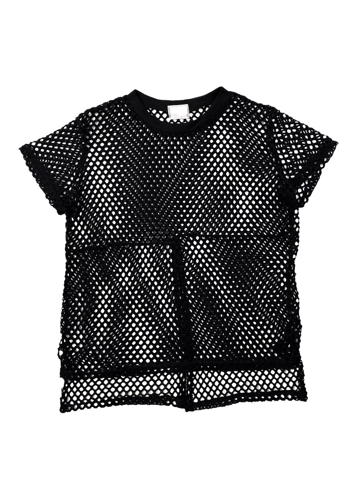 20471120 × Japanese Brand Black Fishnet T-shirt Size US M / EU 48-50 / 2 - 2 Thumbnail