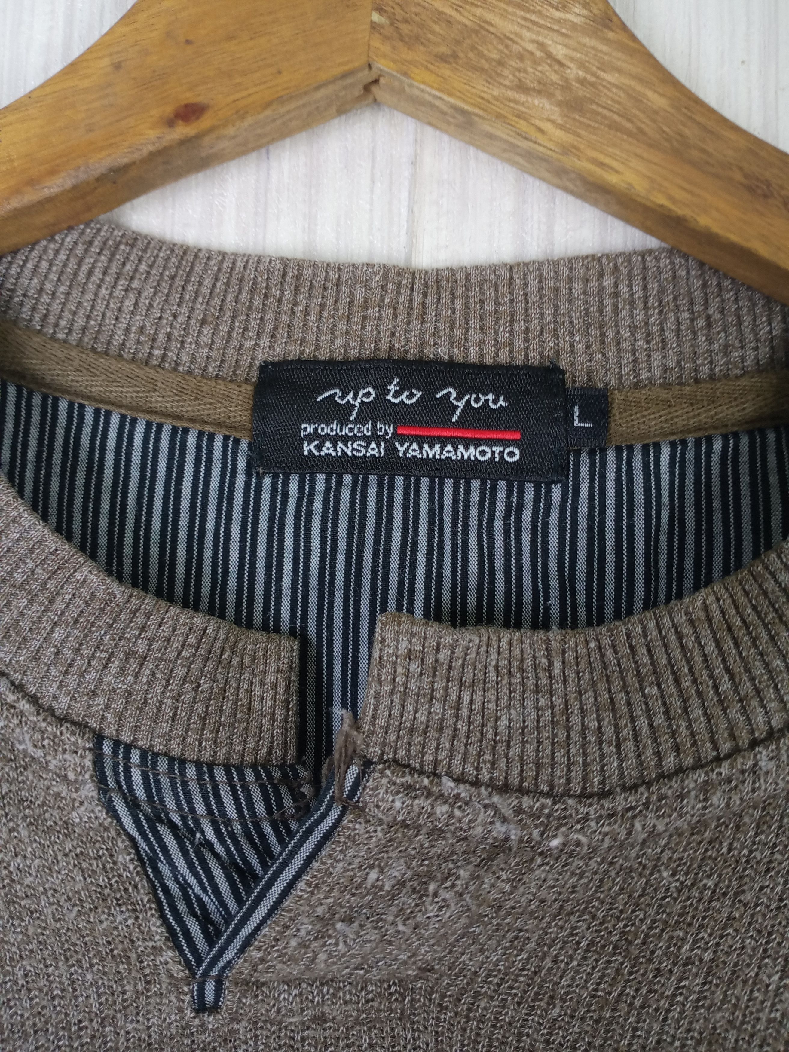 Kansai Yamamoto Vintage Up To You by Kansai Yamamoto Sweatshirt Size US L / EU 52-54 / 3 - 3 Thumbnail