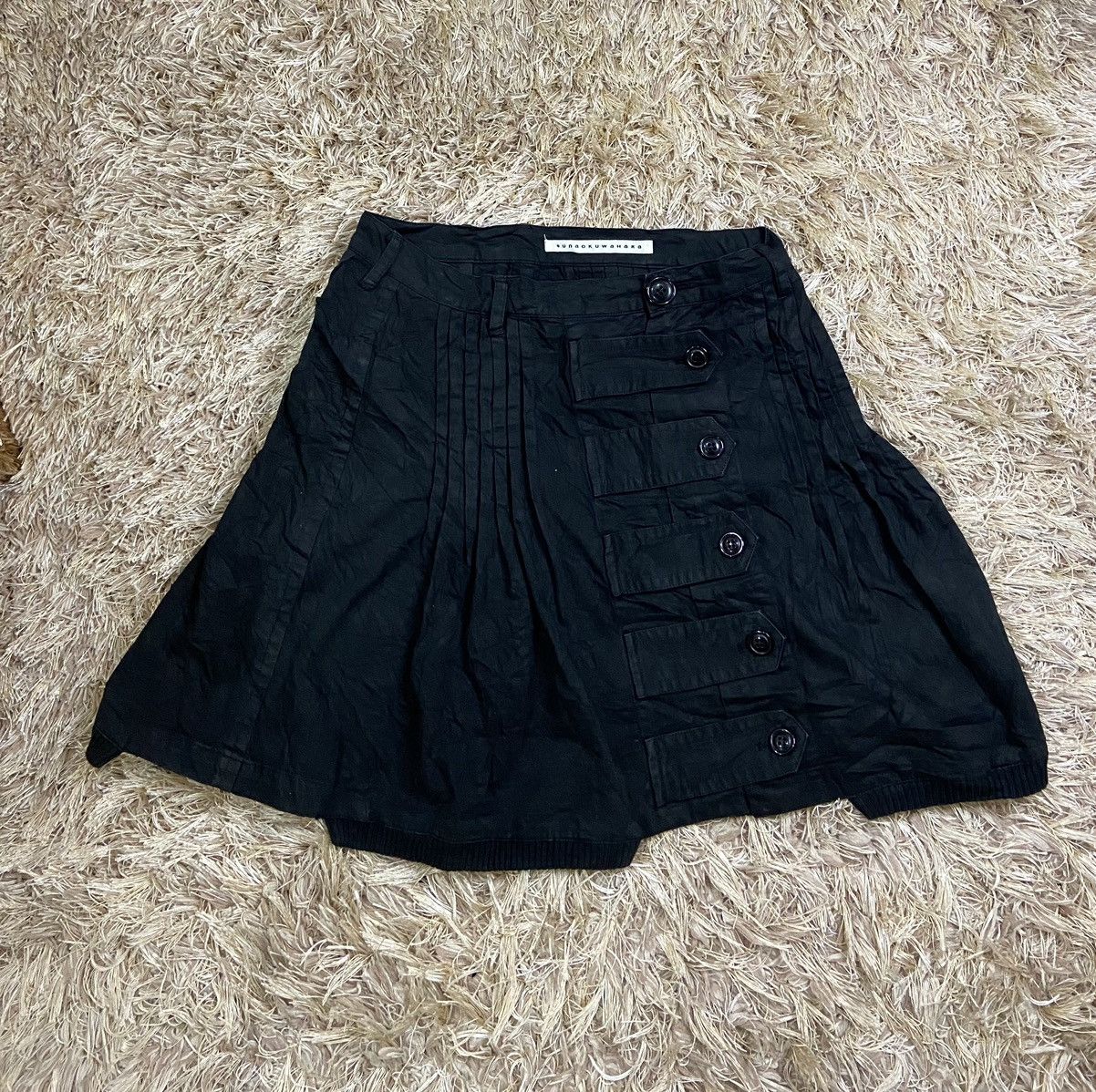 Issey Miyake × Sunao Kuwahara 🔥Archive Sunaokuwahara Sedi Pocket Stylish Skirts Size 30" / US 8 / IT 44 - 2 Thumbnail