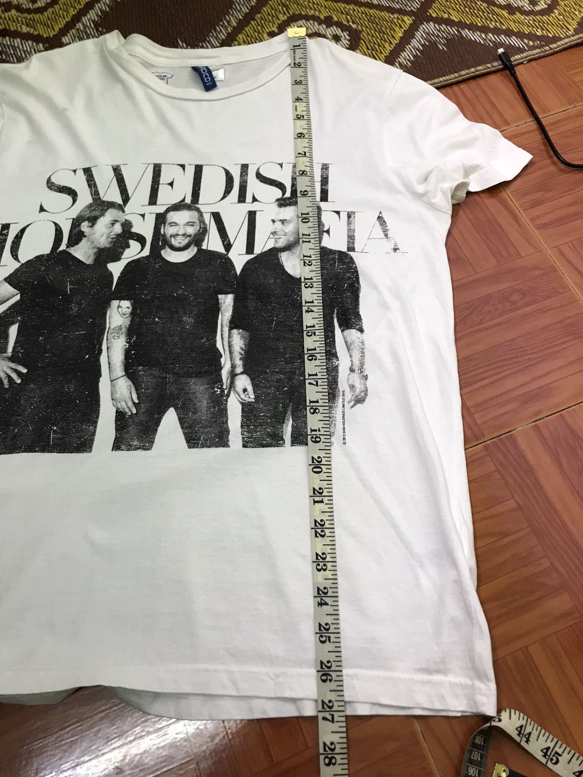 Band Tees Swedish house mafia big logo full print t-shirt M white Size US M / EU 48-50 / 2 - 8 Thumbnail