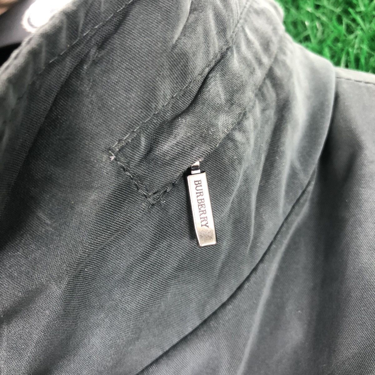 Burberry Vintage 90's Burberry London Long Jacket Nova Check Liner Size US XL / EU 56 / 4 - 8 Thumbnail