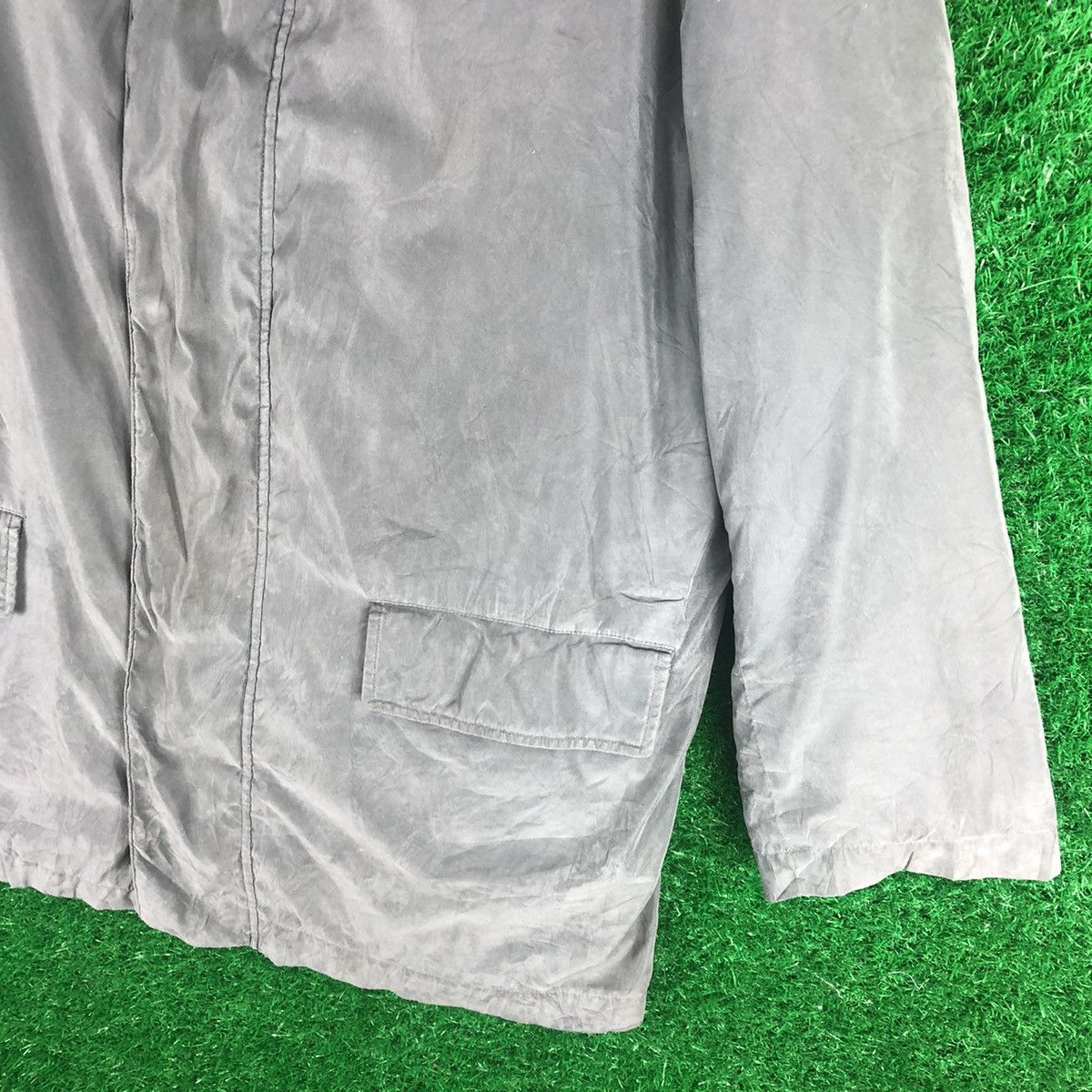 Burberry Vintage 90's Burberry London Long Jacket Nova Check Liner Size US XL / EU 56 / 4 - 3 Thumbnail