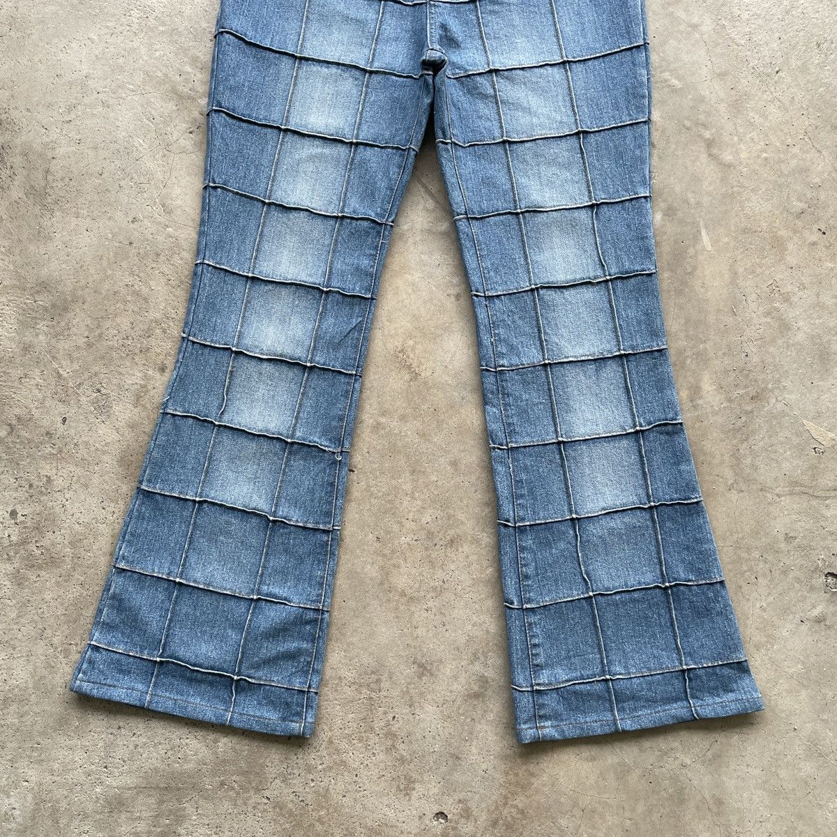 Flare Vintage Patchwork Jeans FRUIT 1970s Levi's Orange Tab Flare