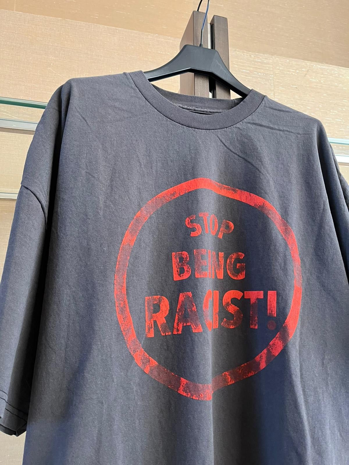 Gallery Dept. Stop Being Racist T-Shirt in Black Size US S / EU 44-46 / 1 - 5 Thumbnail