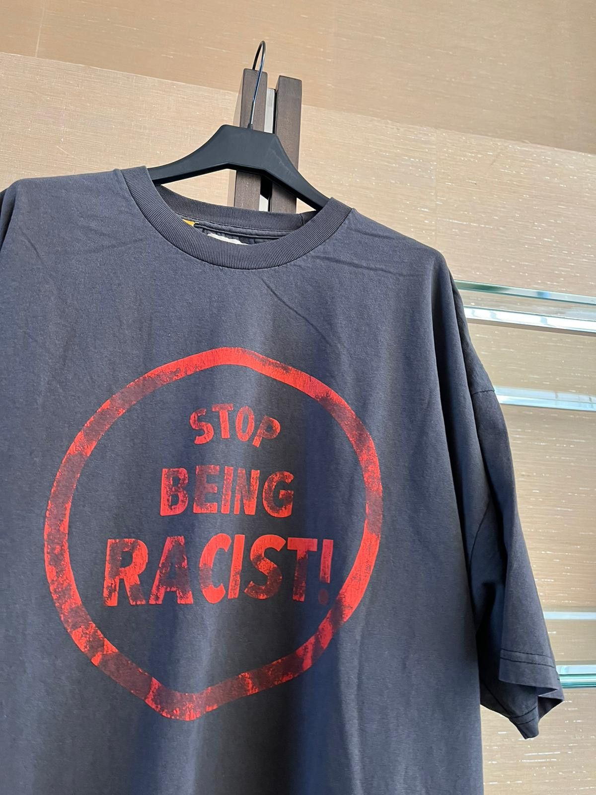 Gallery Dept. Stop Being Racist T-Shirt in Black Size US S / EU 44-46 / 1 - 6 Thumbnail