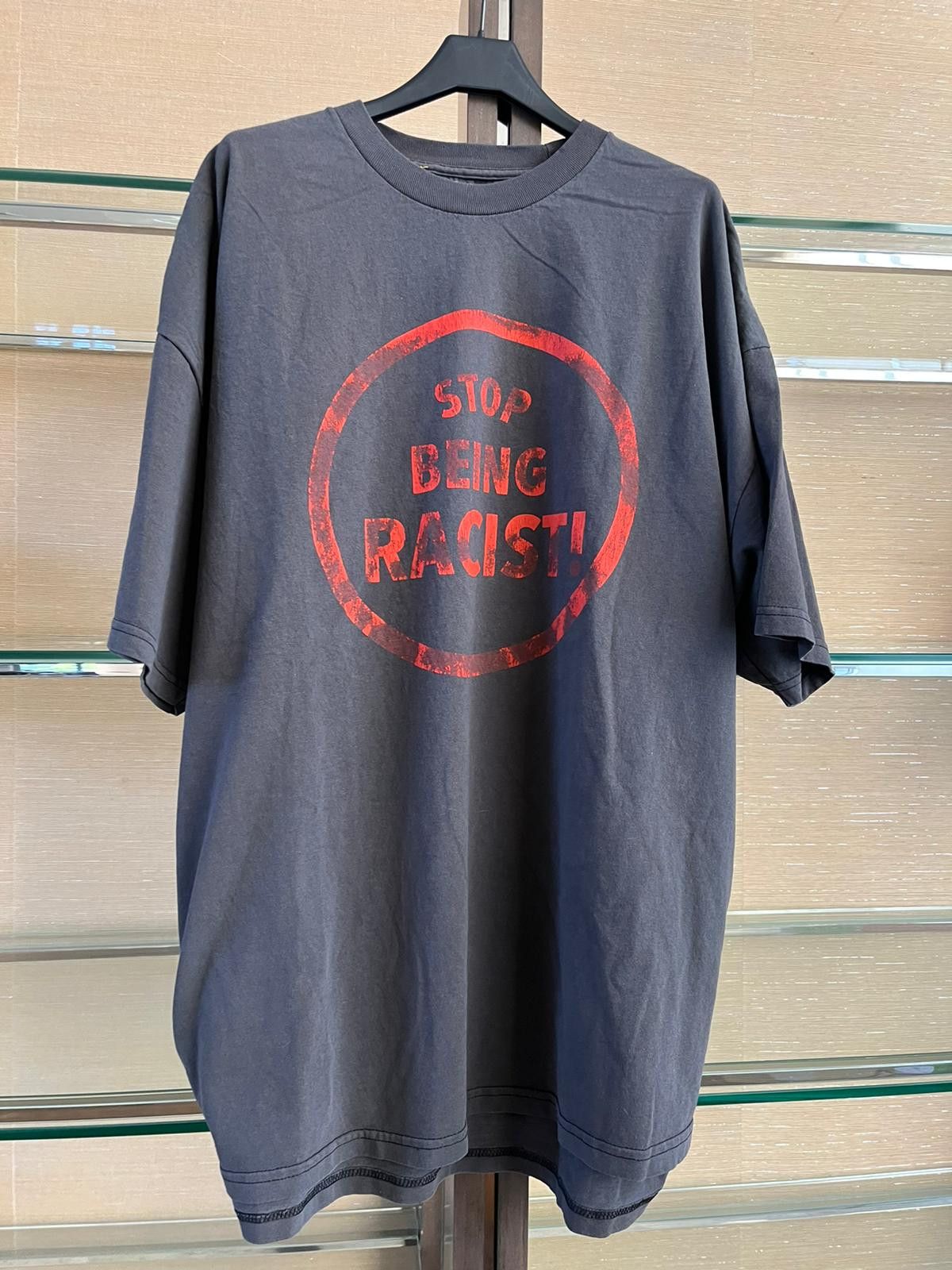 Gallery Dept. Stop Being Racist T-Shirt in Black Size US S / EU 44-46 / 1 - 3 Thumbnail