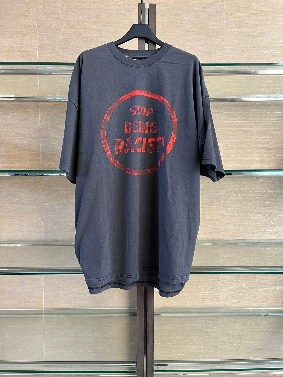Gallery Dept. Stop Being Racist T-Shirt in Black Size US S / EU 44-46 / 1 - 2 Thumbnail