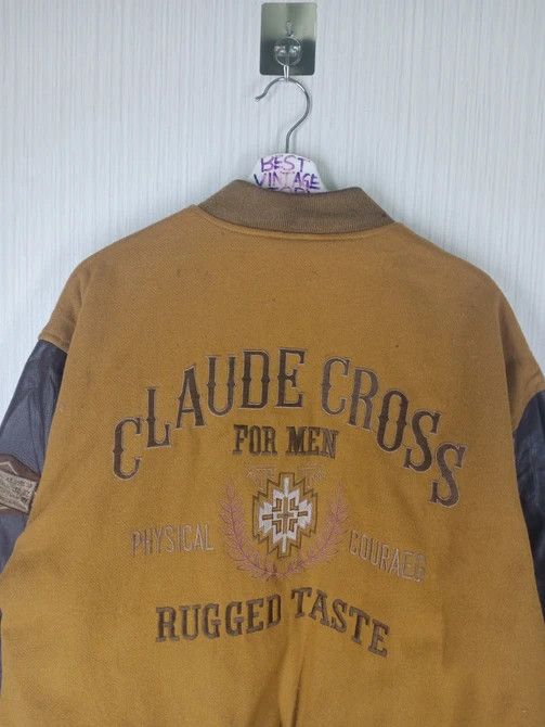 Japanese Brand RARE VINTAGE CLAUDE CROSS FOR MEN LEATHER SLEEVE Size US L / EU 52-54 / 3 - 2 Thumbnail