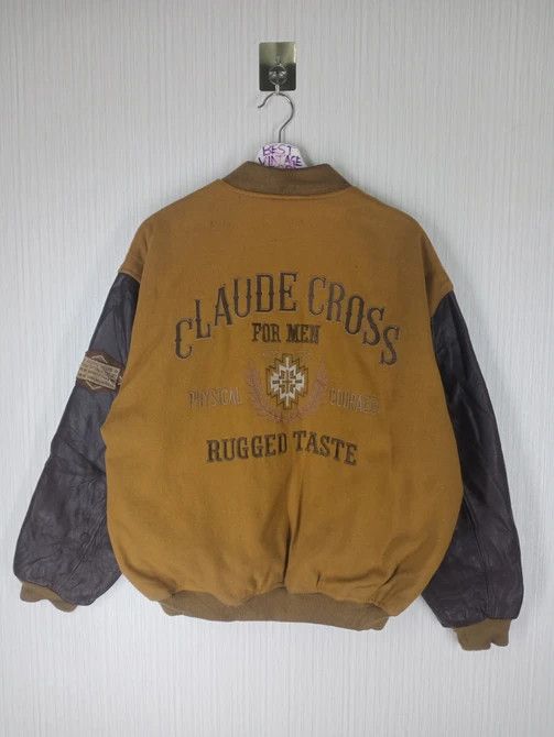 Japanese Brand RARE VINTAGE CLAUDE CROSS FOR MEN LEATHER SLEEVE Size US L / EU 52-54 / 3 - 1 Thumbnail