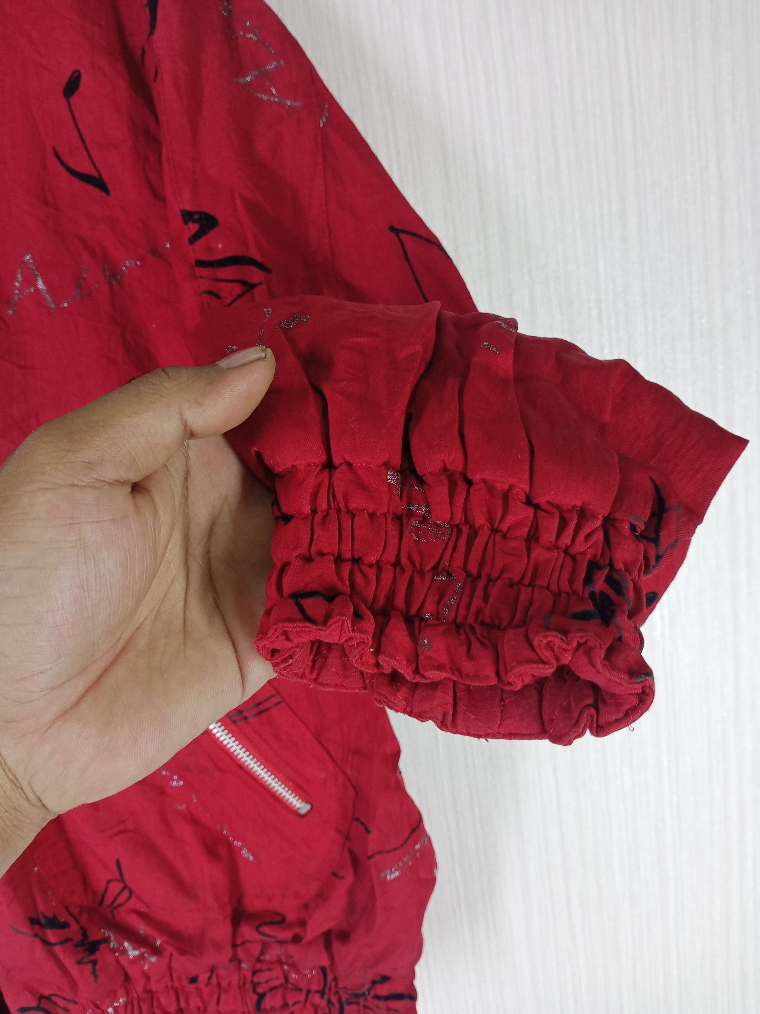 Designer × Paoloni Rare Vintage 90s Franca V.Paoloni Bomber Jacket Size US L / EU 52-54 / 3 - 8 Thumbnail