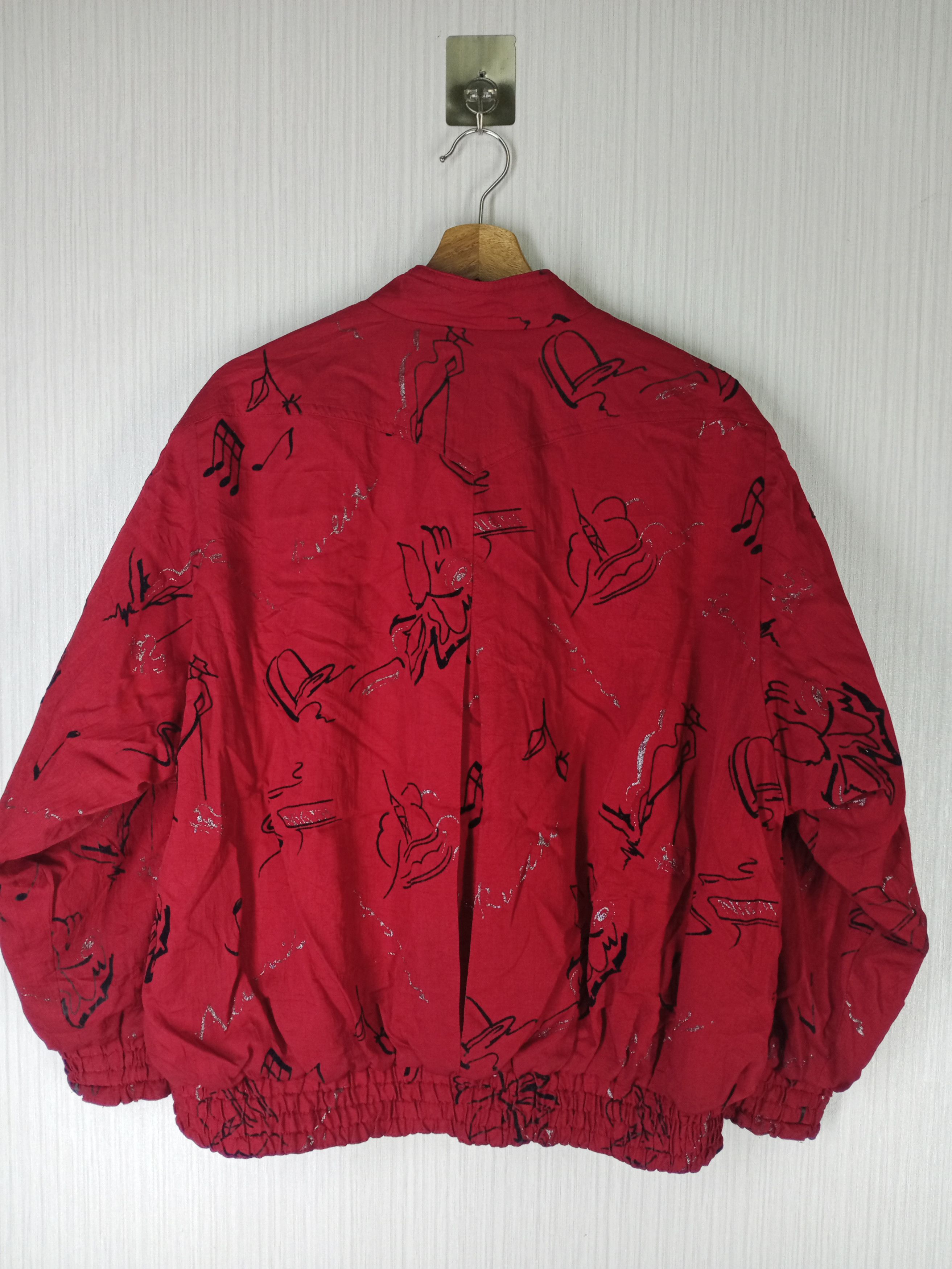 Designer × Paoloni Rare Vintage 90s Franca V.Paoloni Bomber Jacket Size US L / EU 52-54 / 3 - 7 Thumbnail