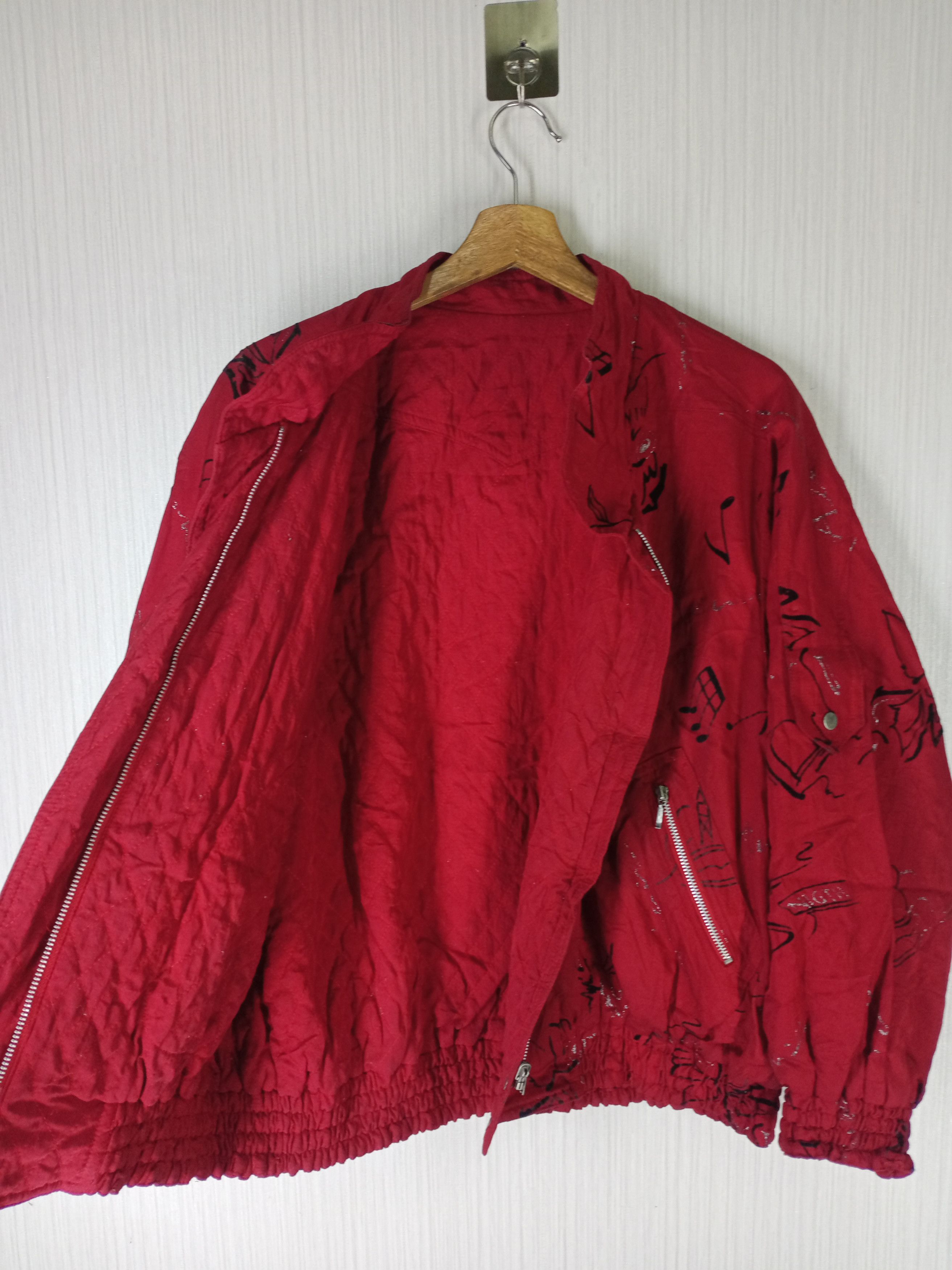 Designer × Paoloni Rare Vintage 90s Franca V.Paoloni Bomber Jacket Size US L / EU 52-54 / 3 - 6 Thumbnail