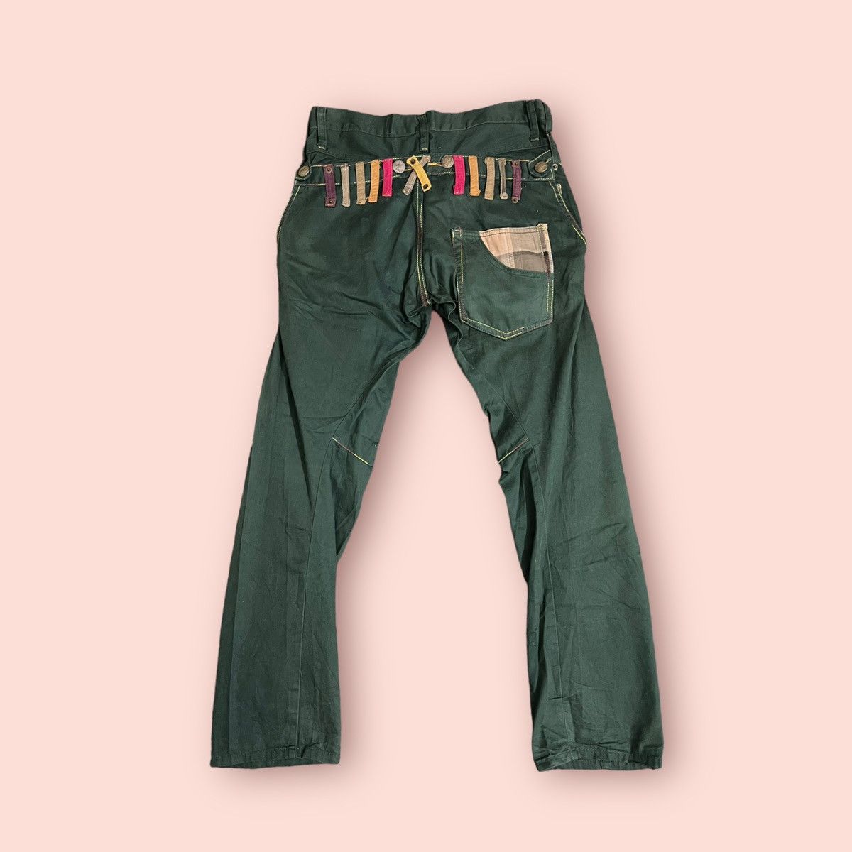 Japanese Brand BREATHMINT BRTHBREATH DOUBLE WAIST JAPAN Size US 30 / EU 46 - 1 Thumbnail