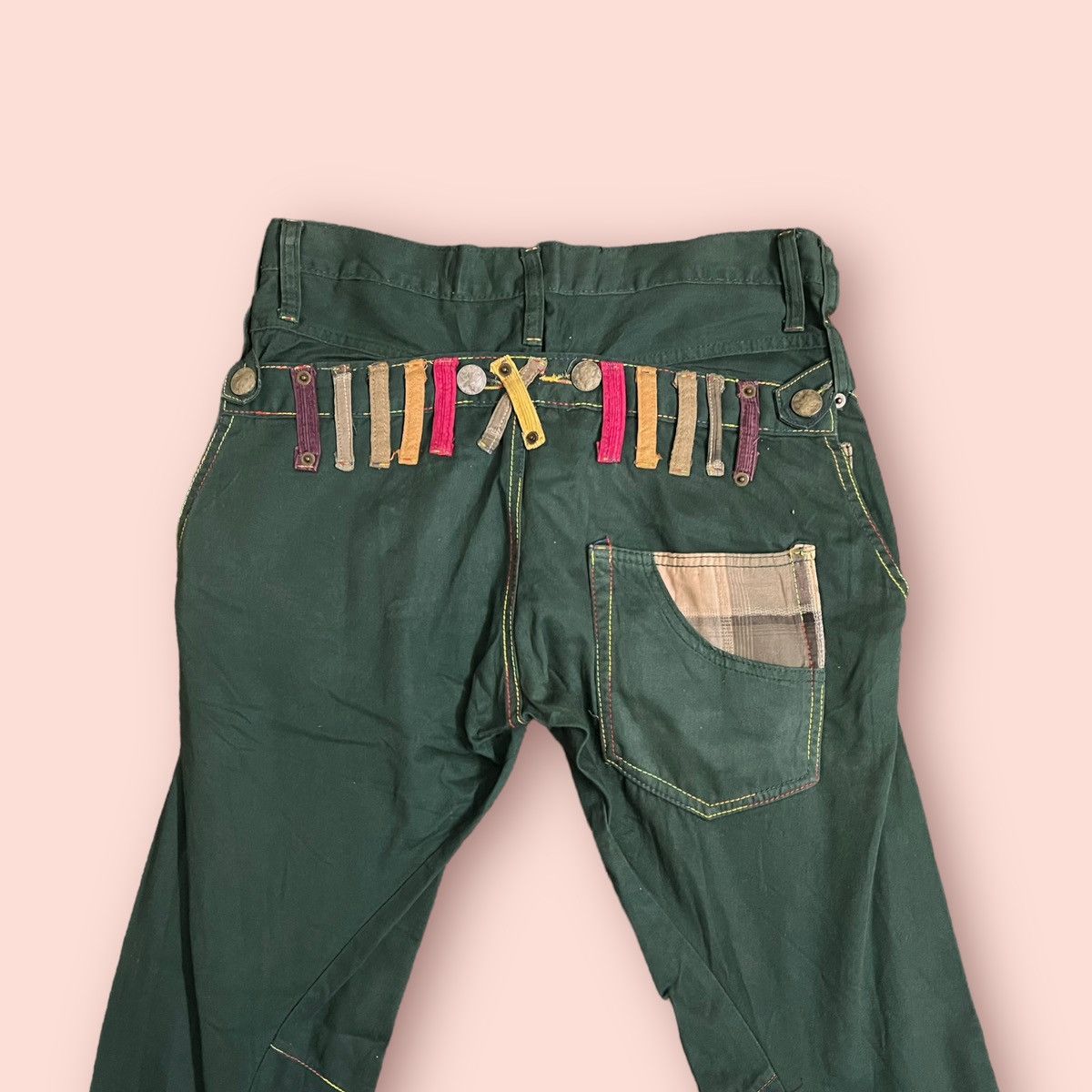 Japanese Brand BREATHMINT BRTHBREATH DOUBLE WAIST JAPAN Size US 30 / EU 46 - 2 Thumbnail
