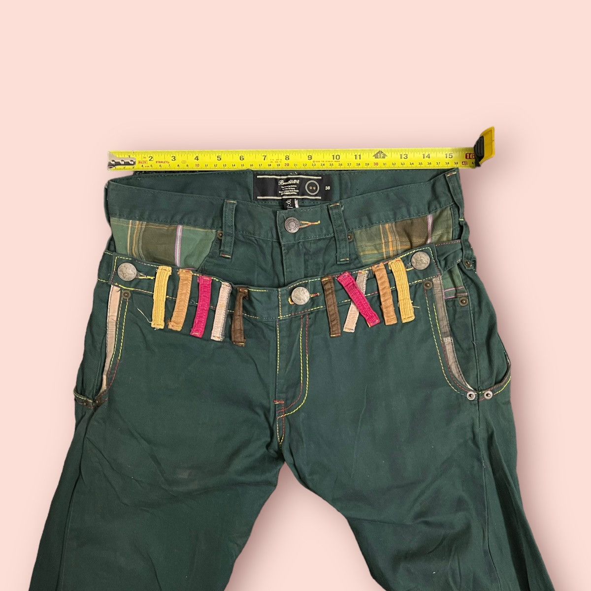 Japanese Brand BREATHMINT BRTHBREATH DOUBLE WAIST JAPAN Size US 30 / EU 46 - 17 Thumbnail