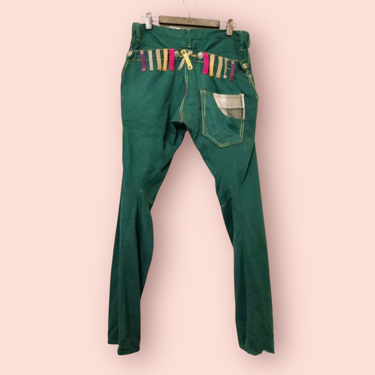Japanese Brand BREATHMINT BRTHBREATH DOUBLE WAIST JAPAN Size US 30 / EU 46 - 6 Thumbnail