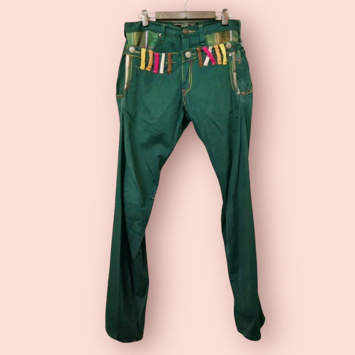 Japanese Brand BREATHMINT BRTHBREATH DOUBLE WAIST JAPAN Size US 30 / EU 46 - 5 Thumbnail