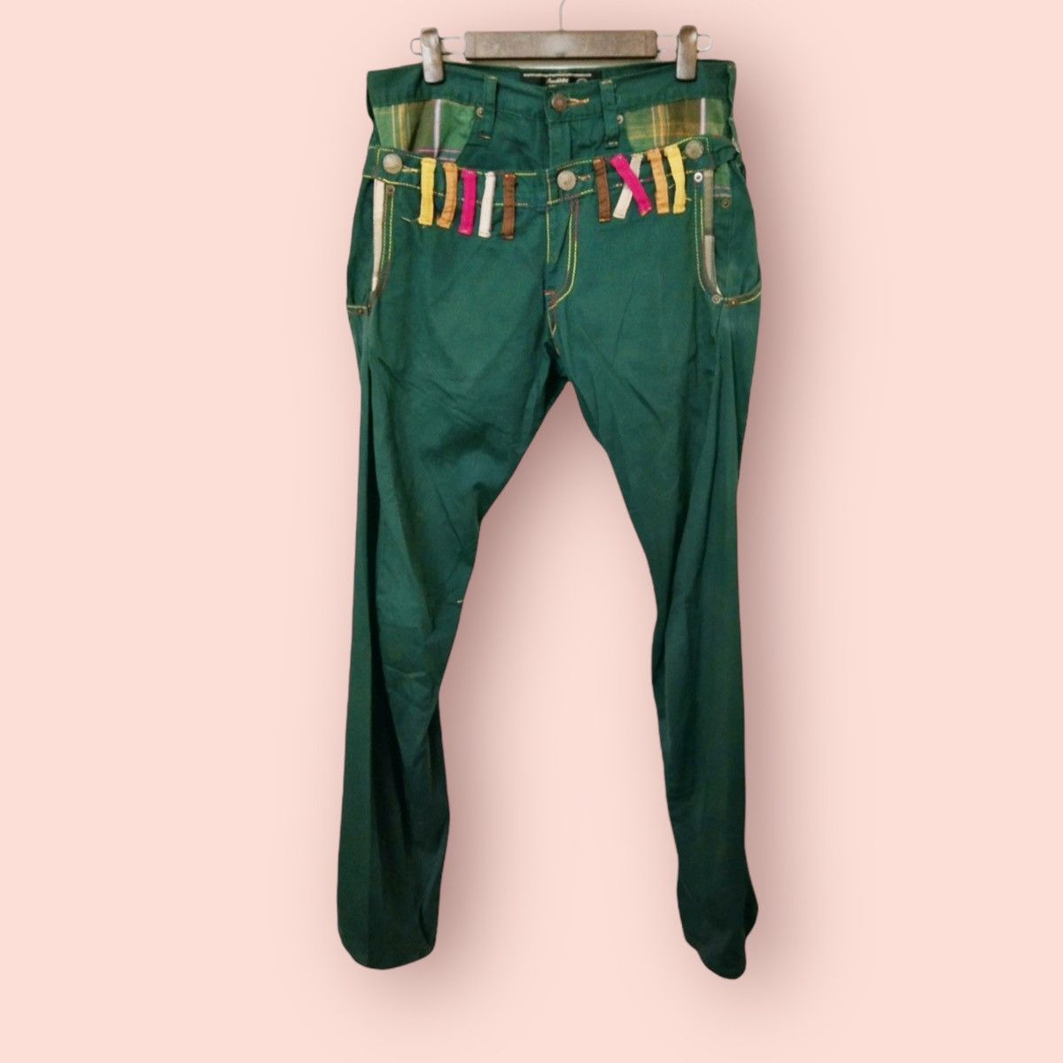 Japanese Brand BREATHMINT BRTHBREATH DOUBLE WAIST JAPAN Size US 30 / EU 46 - 4 Thumbnail