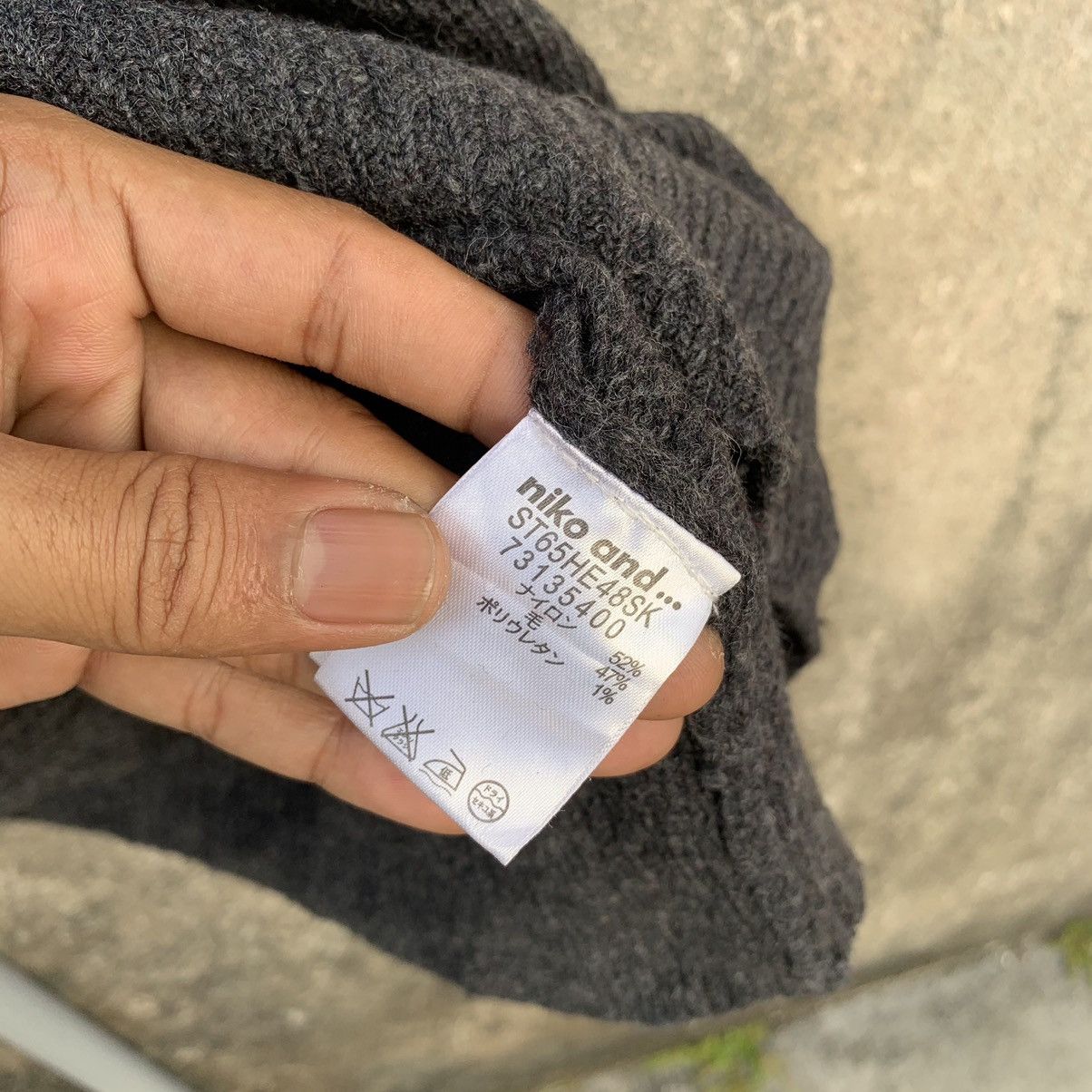 Homespun Knitwear × Japanese Brand Knit Baggy Knitwear Nico And Jumper Sweater Size US L / EU 52-54 / 3 - 6 Thumbnail